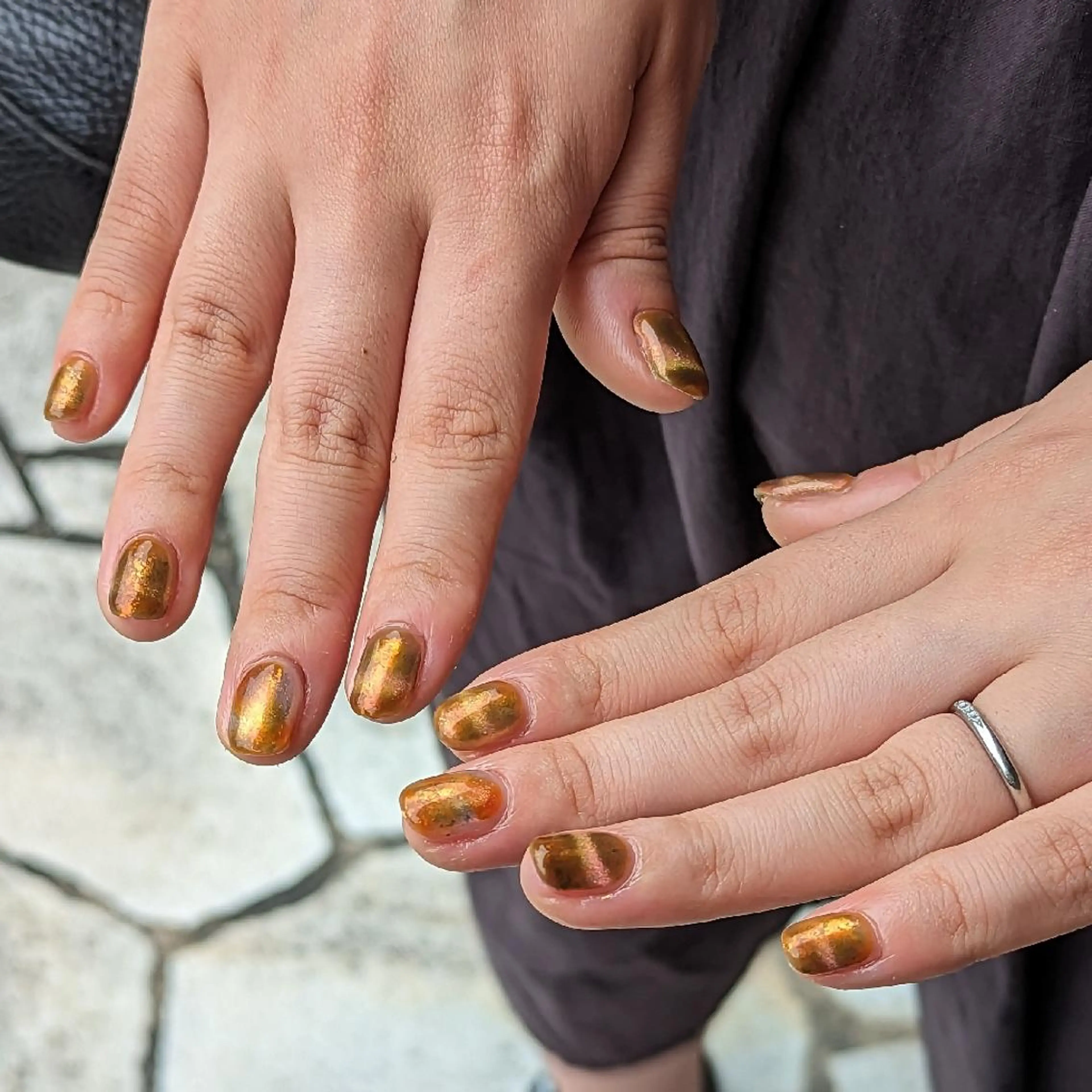 ネイル マグネットネイル ナリタ・ マミのネイルデザイン