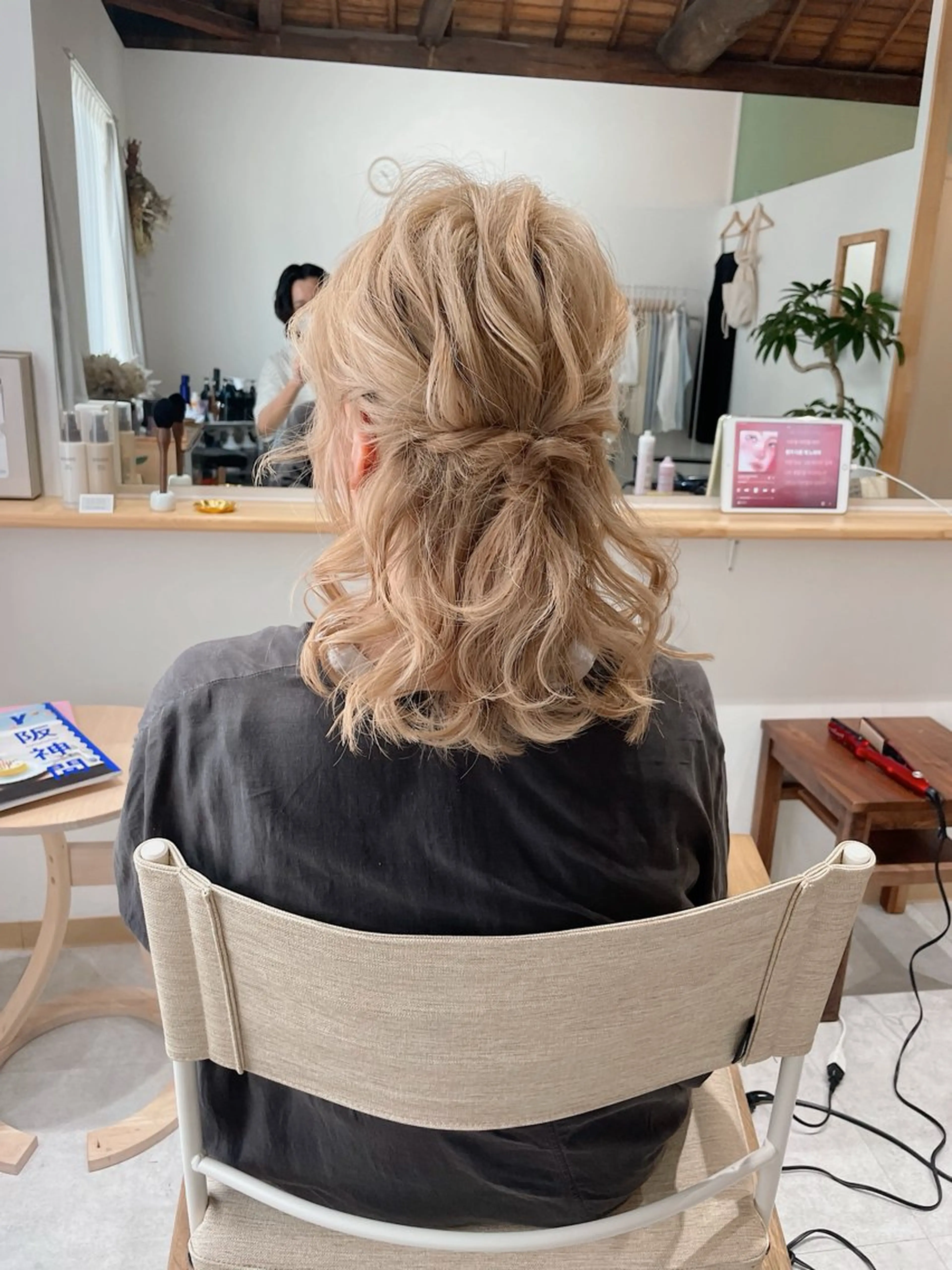 セミロング ヘアセット h a k u 大倉 卓人のヘアスタイル