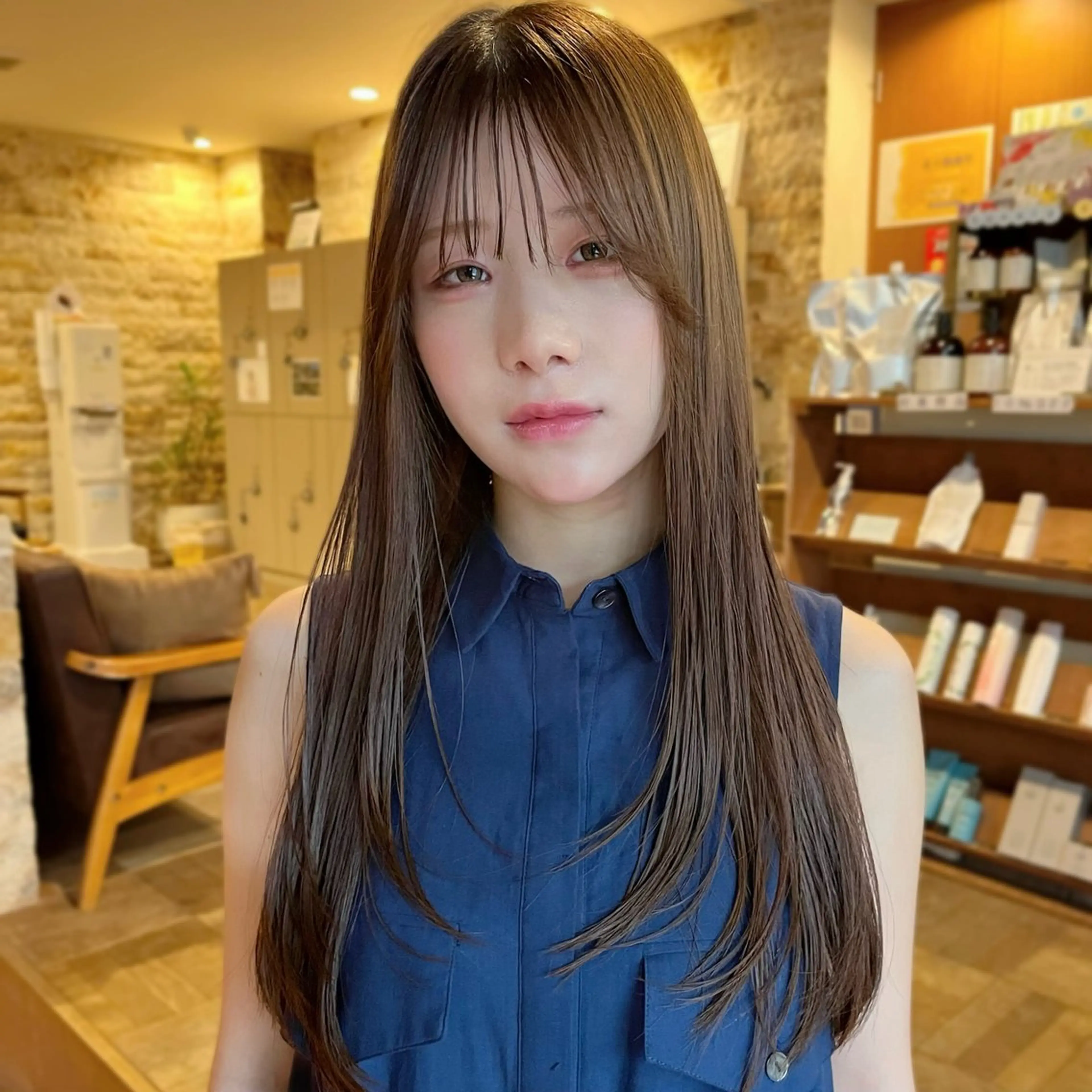 ロング たおちゃん/レイヤー /透明感カラーのヘアスタイル