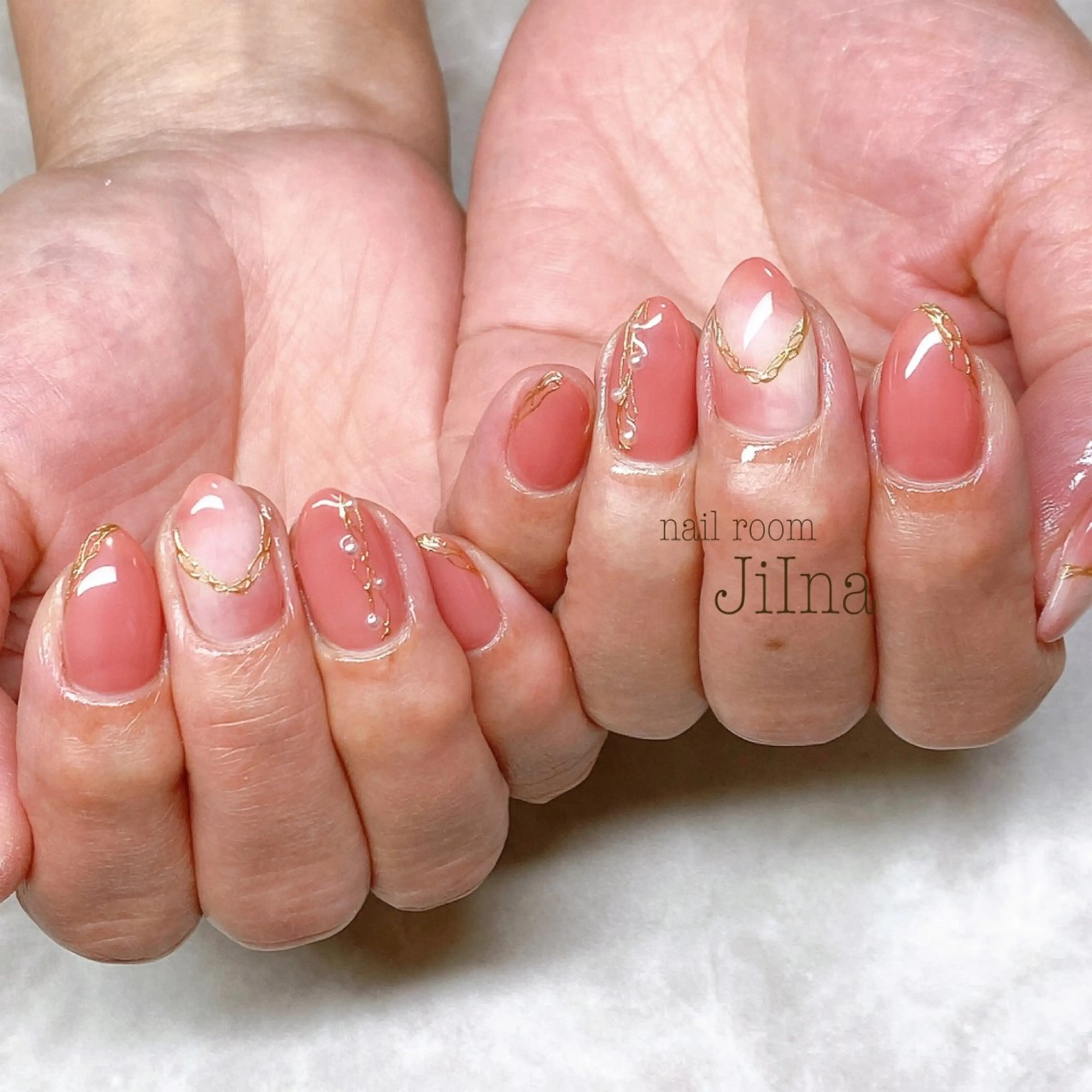 ネイル 持ち込み JiIna nailのネイルデザイン