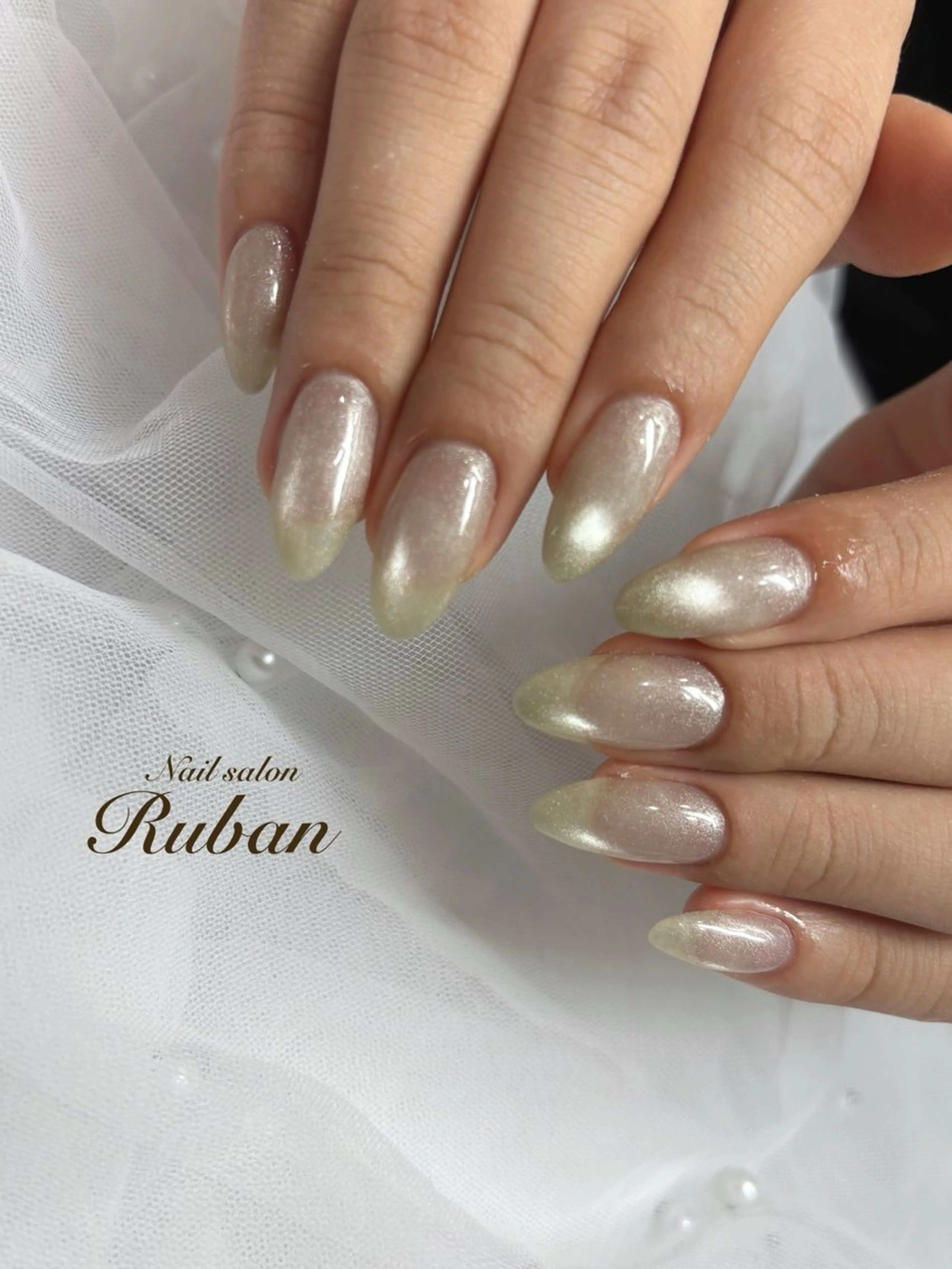 ネイル マグネットネイル Nail salon Rubanのネイルデザイン