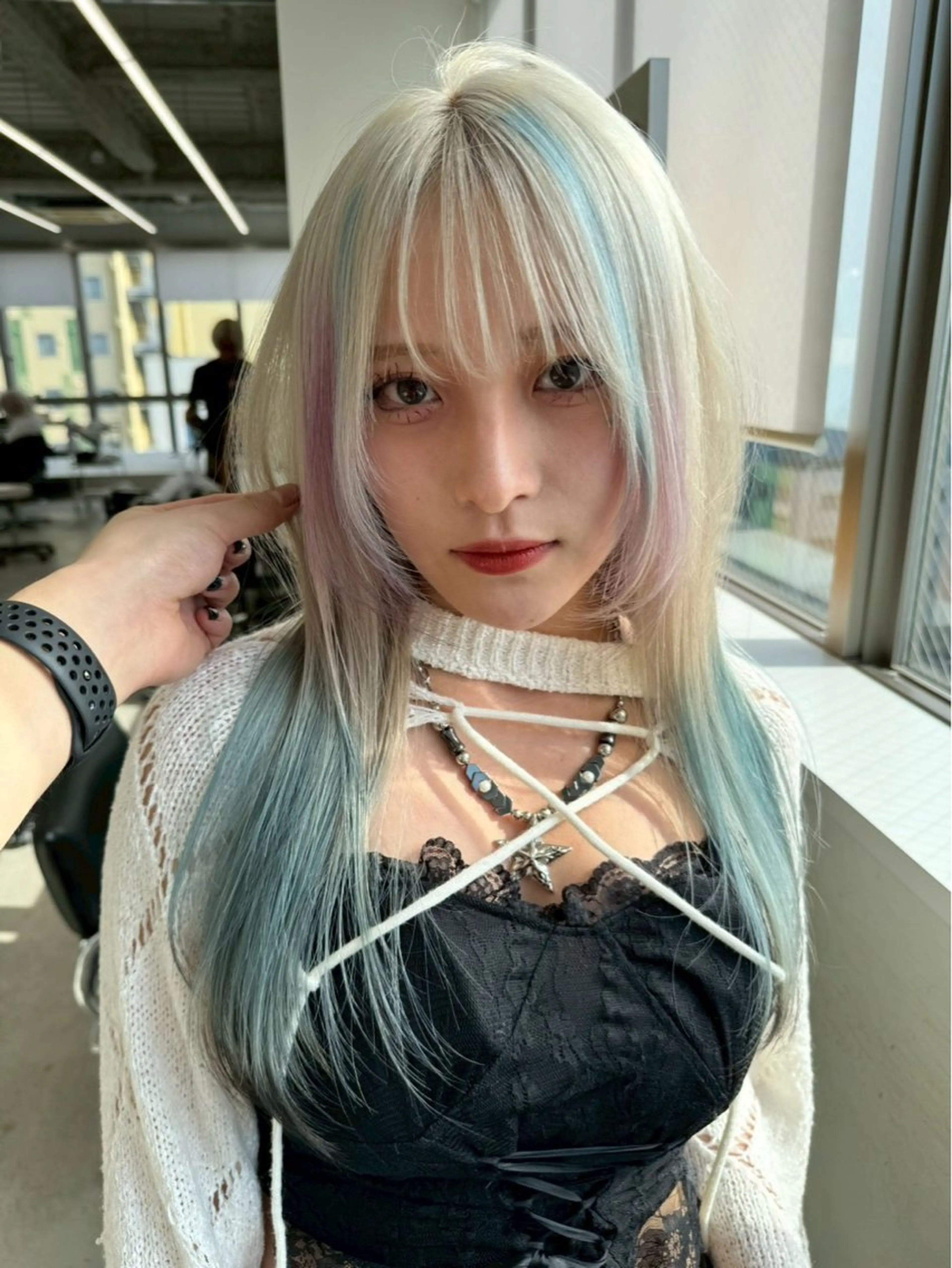 カラー LINOET by ENGOL NAGOYA所属・伊藤 七奈のヘアスタイル