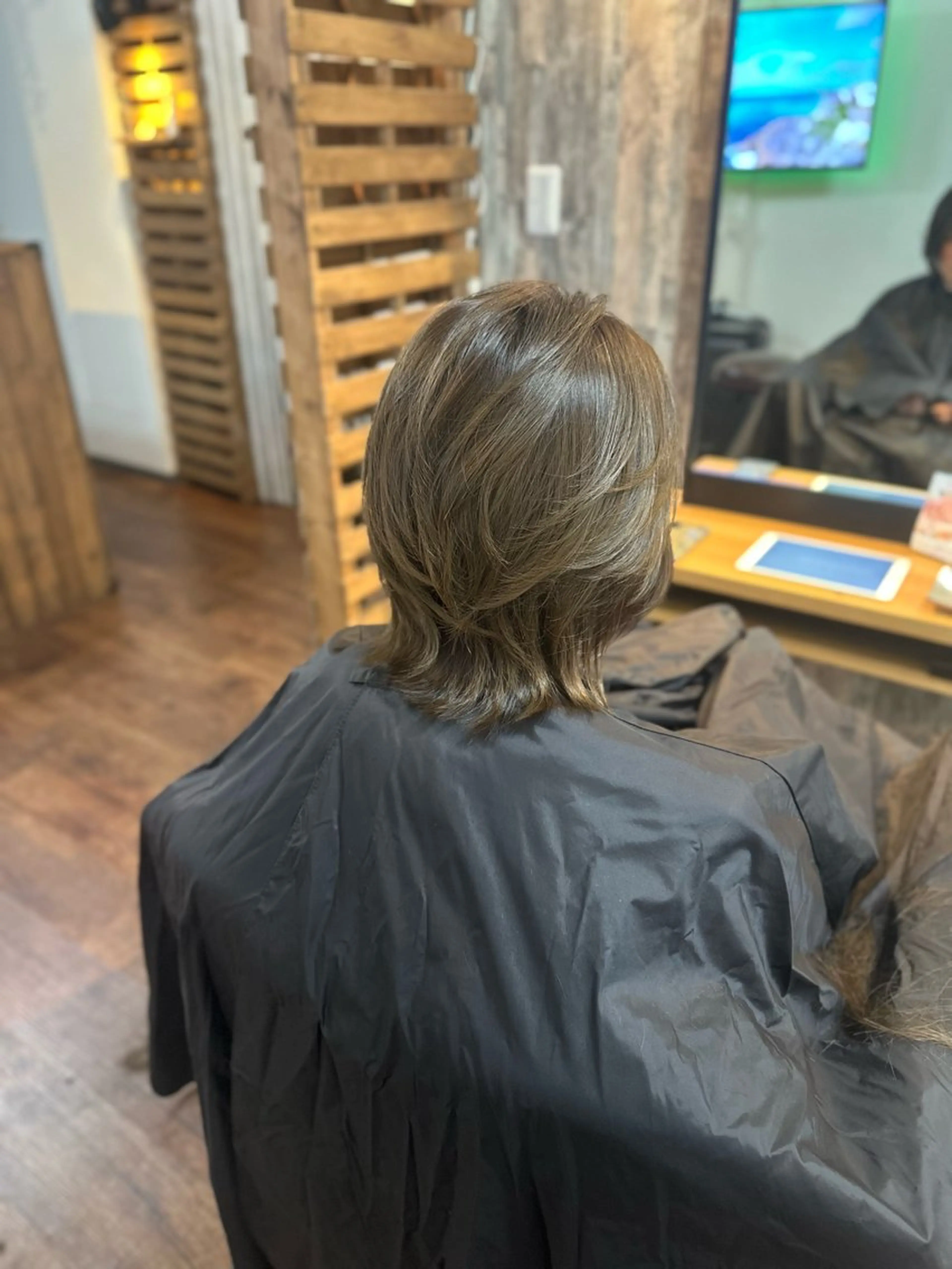 ショート カラー ウルフカット カット ヘアカラー トリートメント Luzir⭐︎ GEN⭐︎のヘアスタイル