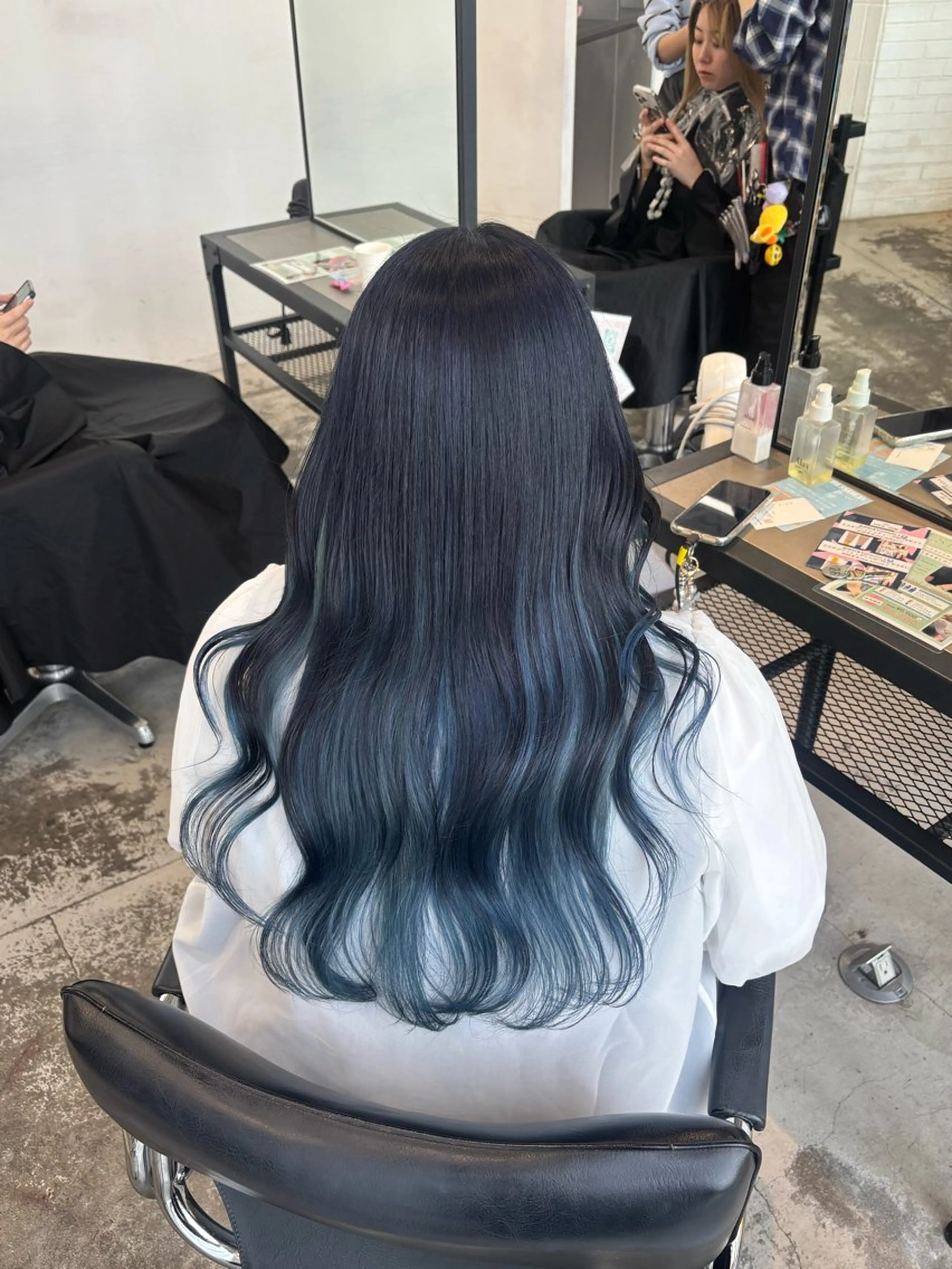 ロング カラー ヘアカラー レイヤー sala 推しカラー職人🎀のヘアスタイル
