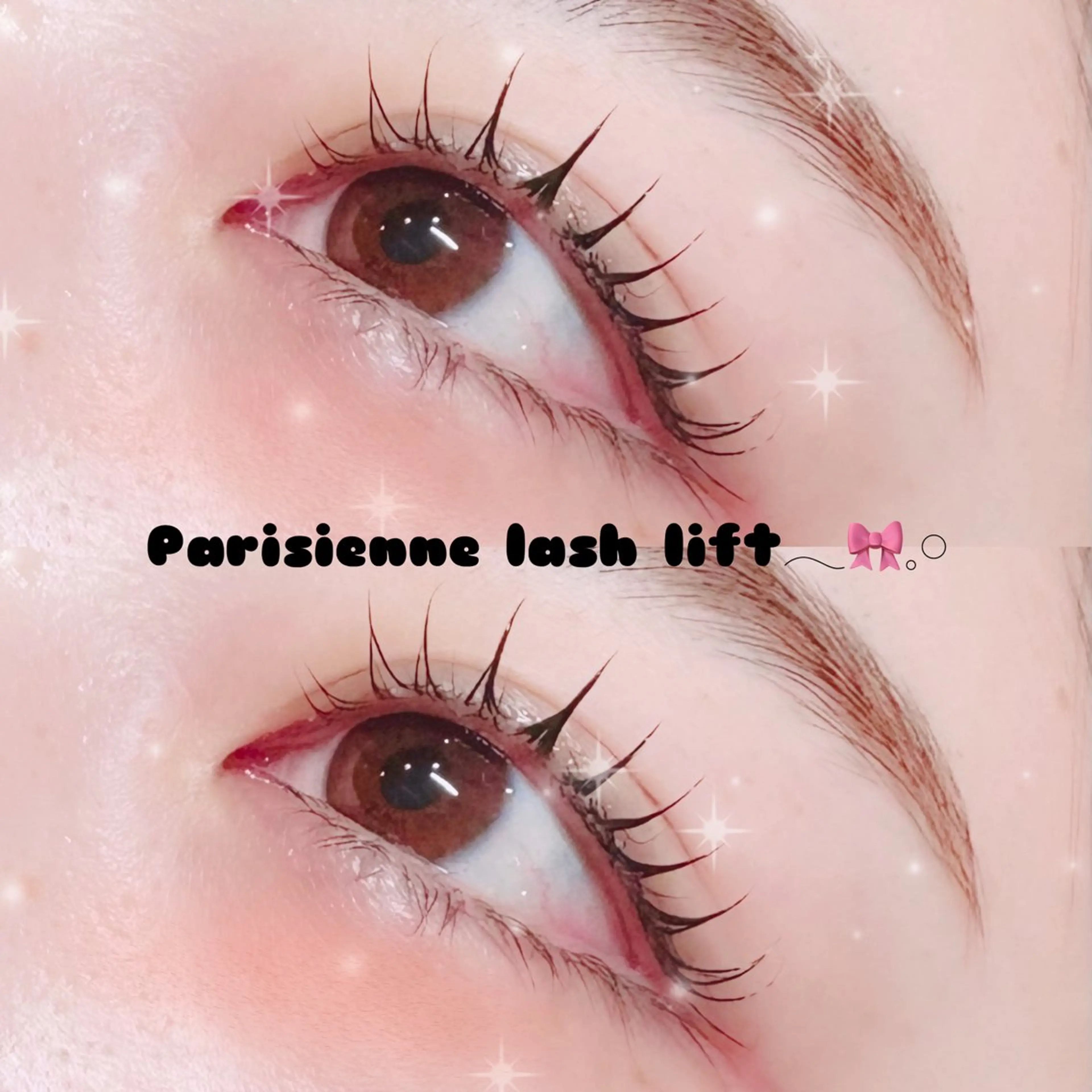 マツエク・マツパ パリジェンヌラッシュリフト 束感👀エクステ 🍒Izumi👀のマツエク・マツパデザイン