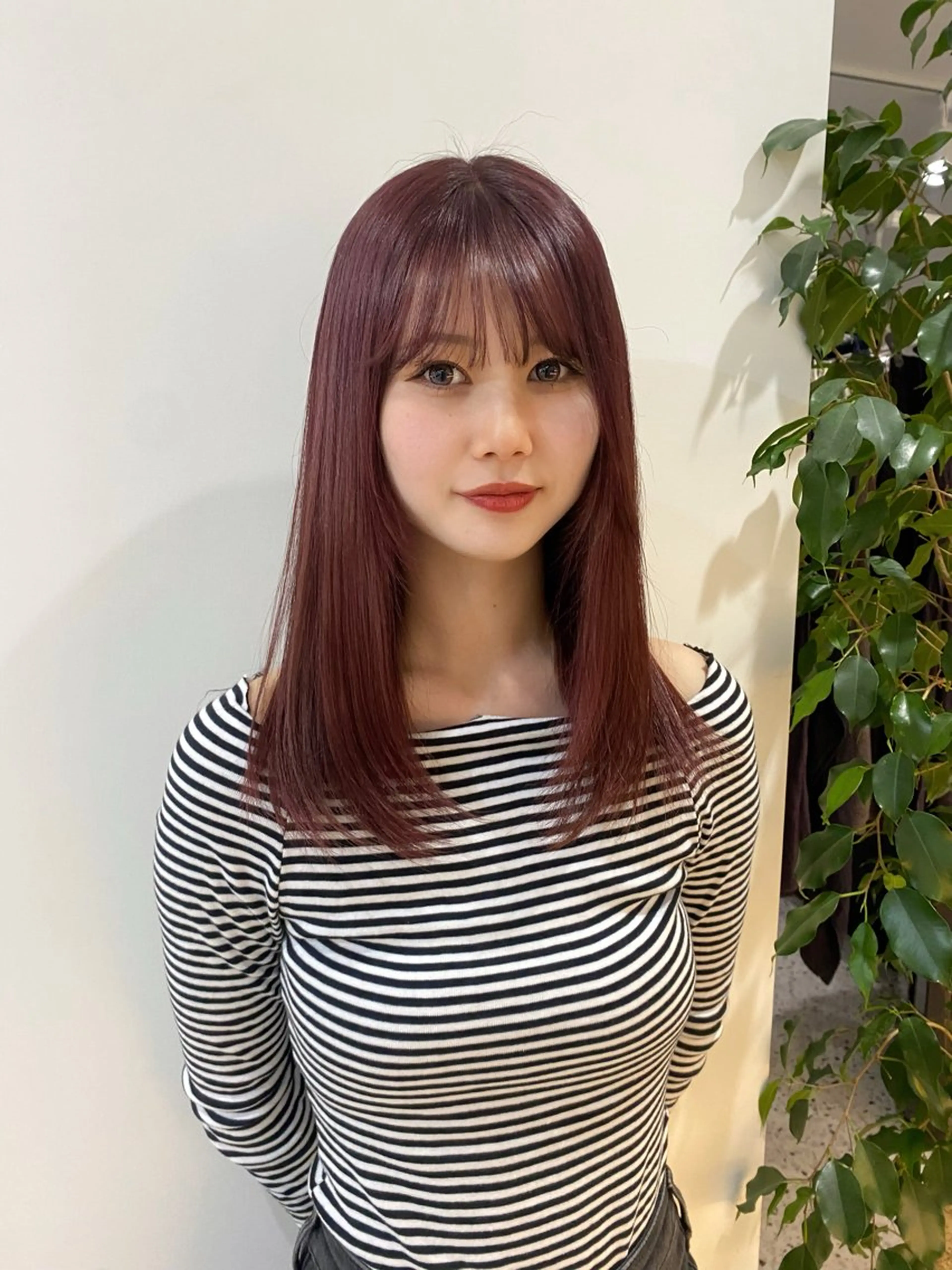 カラー AO所属・RISAKO 艶髪モテヘア🎀府中のヘアスタイル