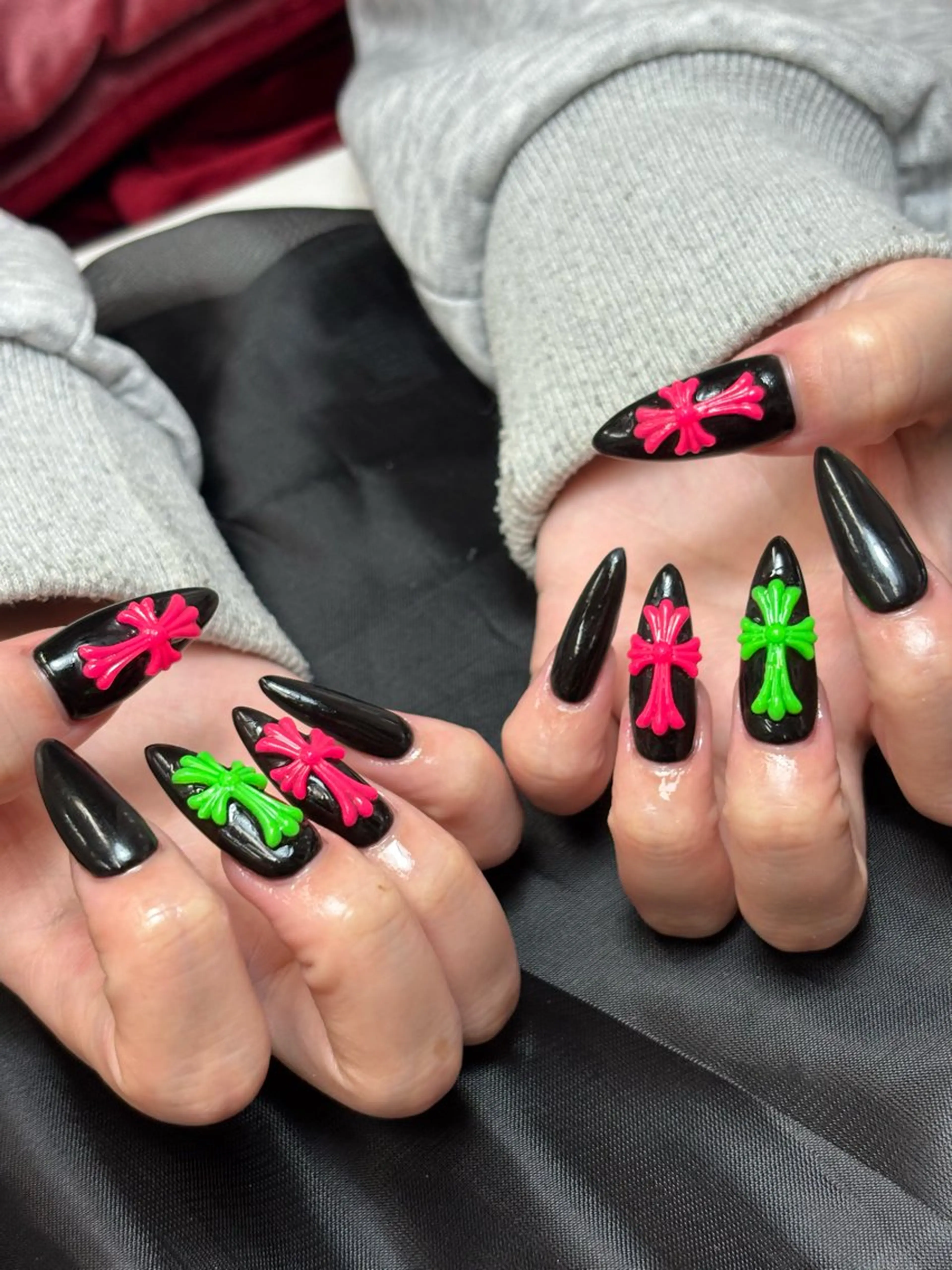 ネイル ハンドネイル FlyingSeep 🐑kaho💟🌈のネイルデザイン