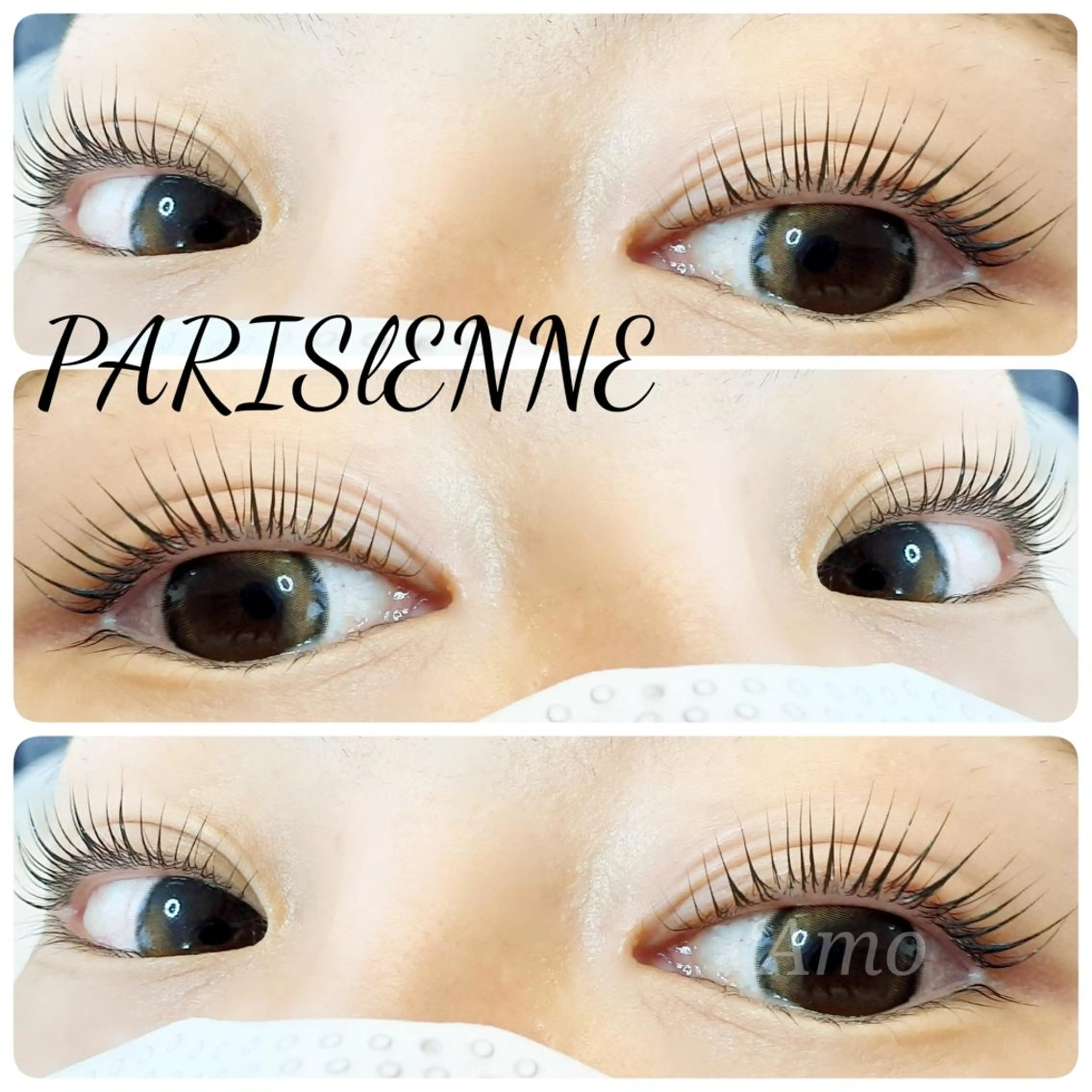 マツエク・マツパ パリジェンヌラッシュリフト ‘Amo アモのマツエク・マツパデザイン