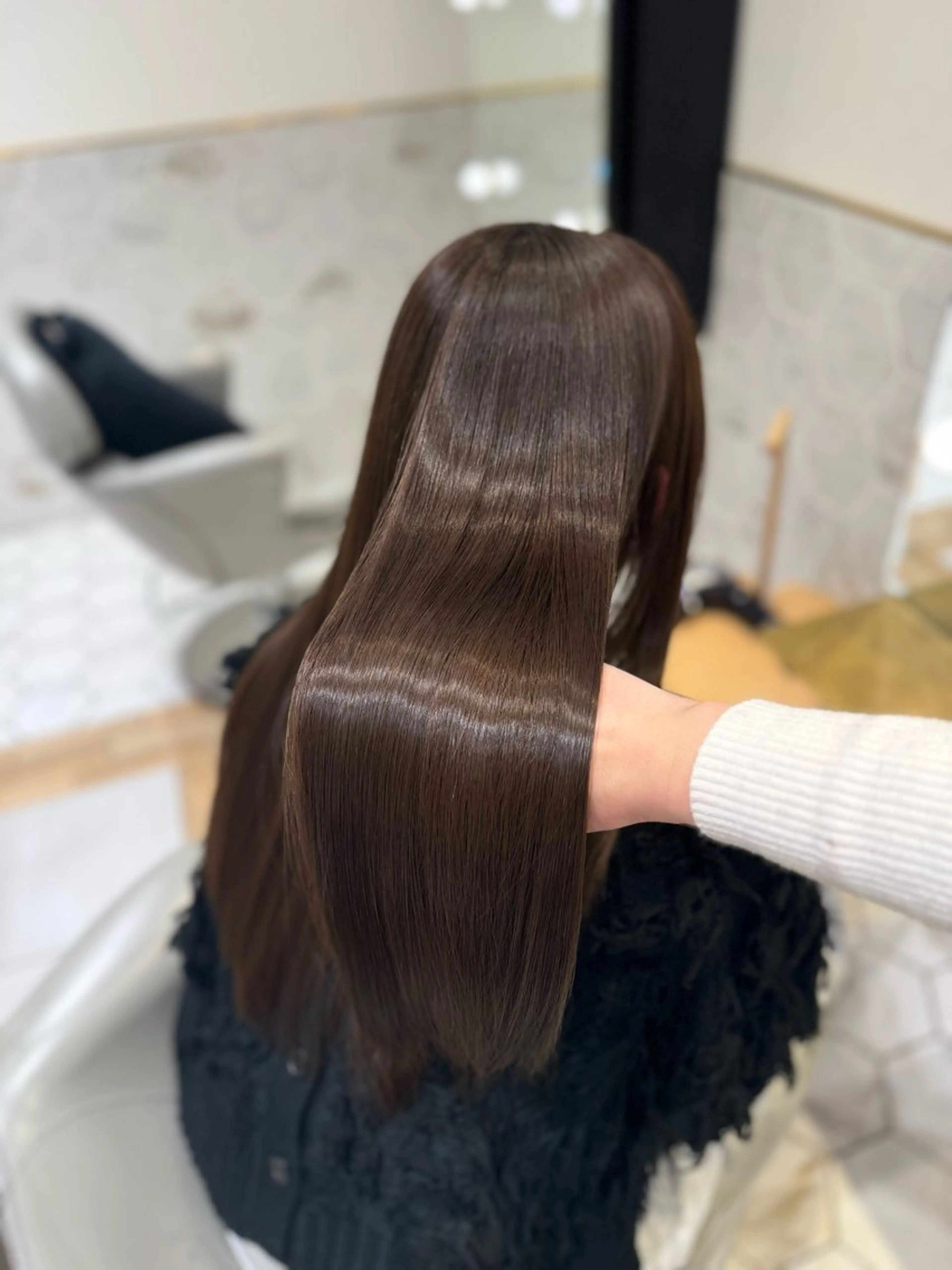 ロング トリートメント costes 今井芽依のヘアスタイル