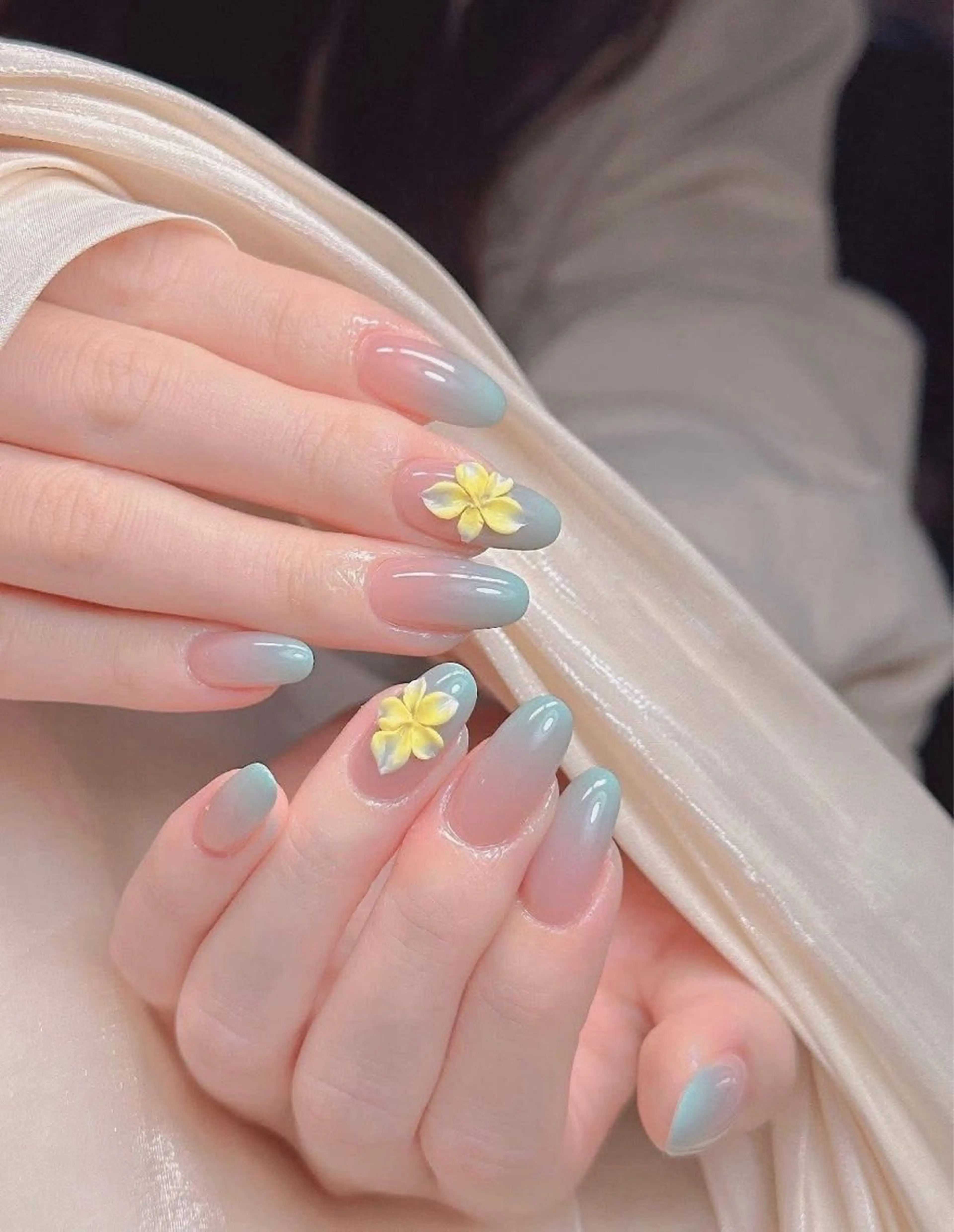 ネイル チークネイル フットネイル フレンチネイル グラデーション 韓国ネイル ハンドネイル YUKI NAILのネイルデザイン