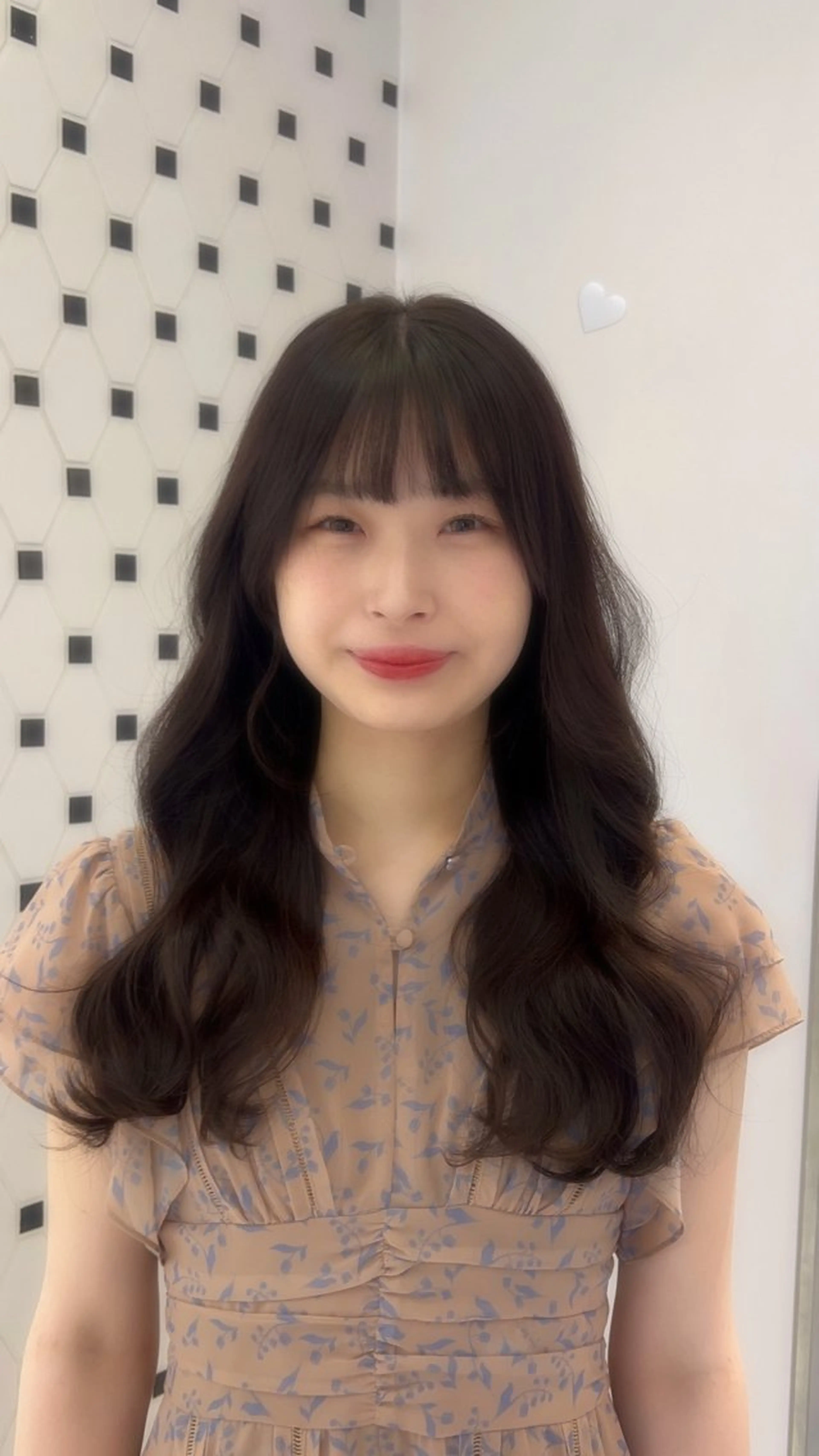 ロング カラー ヘアアレンジ ヘアカラー トリートメント 顔周り/透明感/銀座 🩵rinoのヘアスタイル