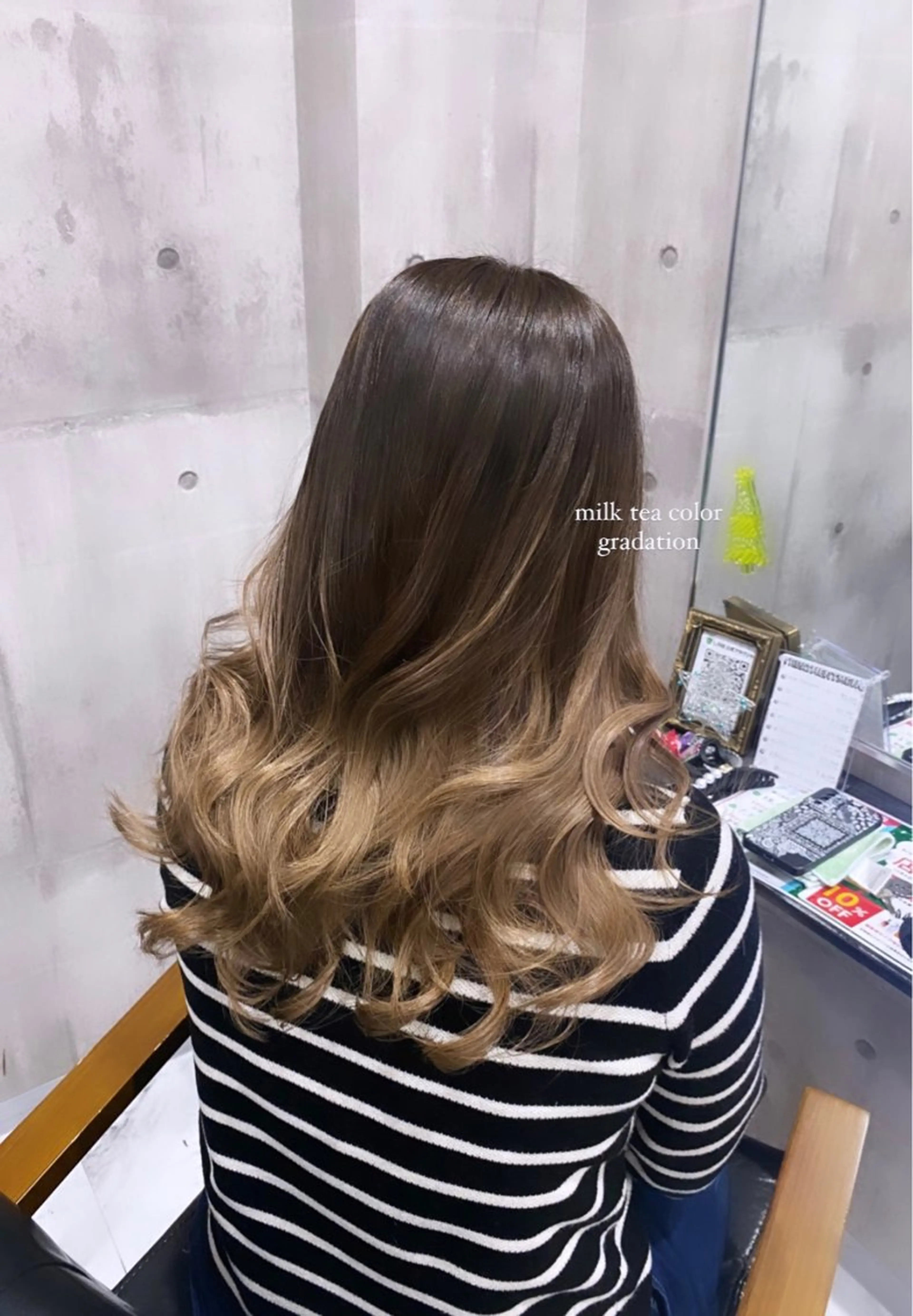 セミロング カラー パーマ ヘアアレンジ メンズ ヘアカラー トリートメント 最新艶髪トレンド￤ ヘア￤miyu🐒♡のヘアスタイル