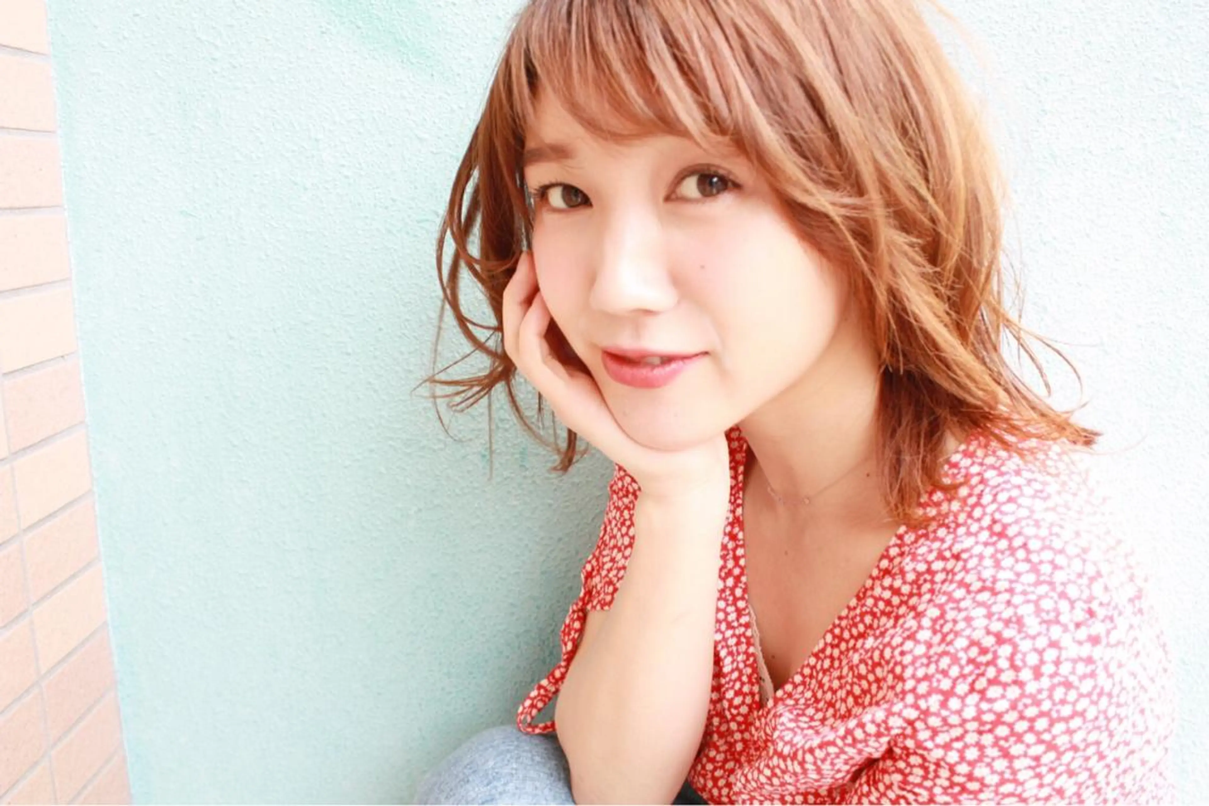 ショート カラー アディクシーカラー イルミナカラー くせ毛 髪質改善 縮毛矯正 tuuli トゥーリのヘアスタイル