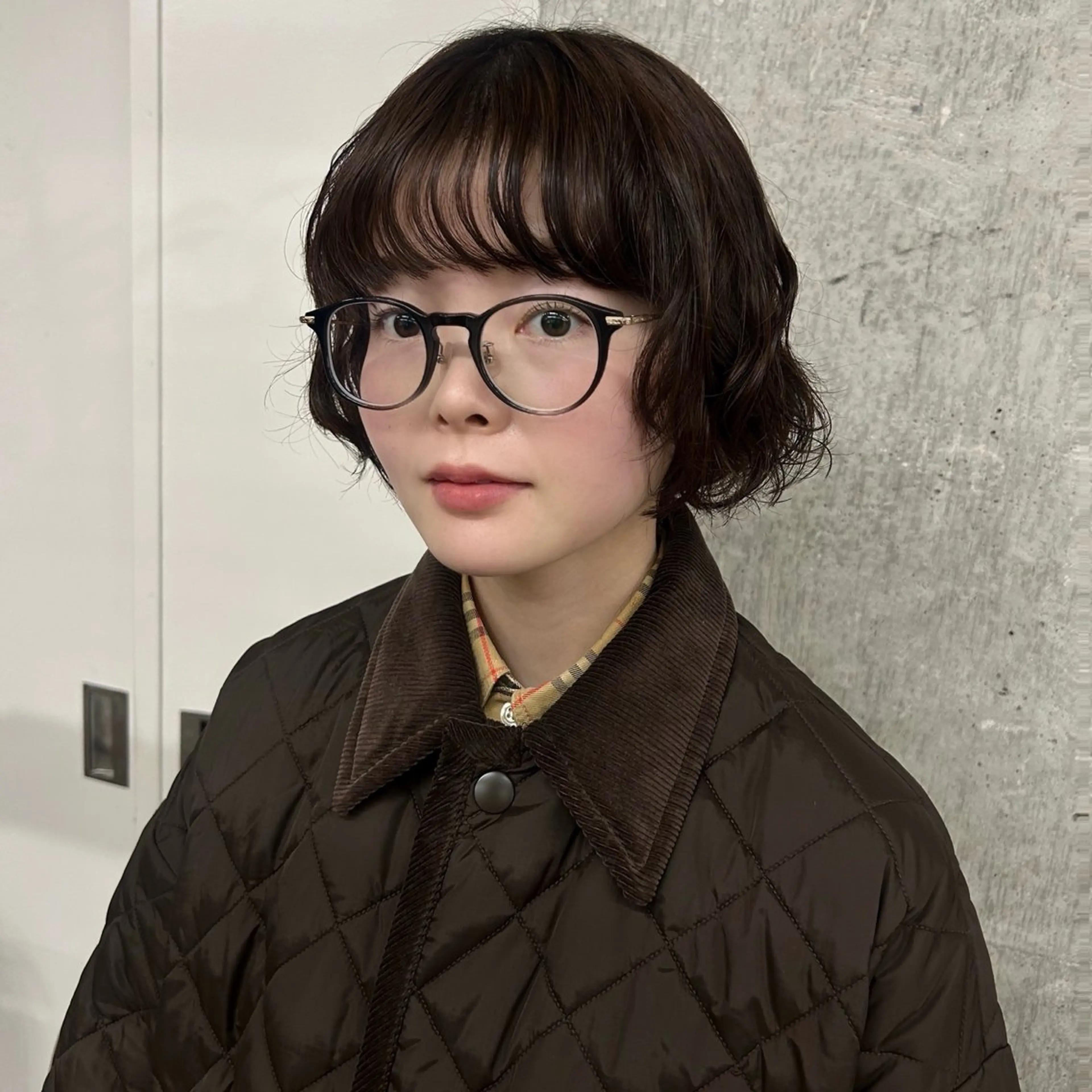 ショート パーマ ニュアンスパーマ カット パーマ 伊藤ほのか /パーマ/オリーブのヘアスタイル