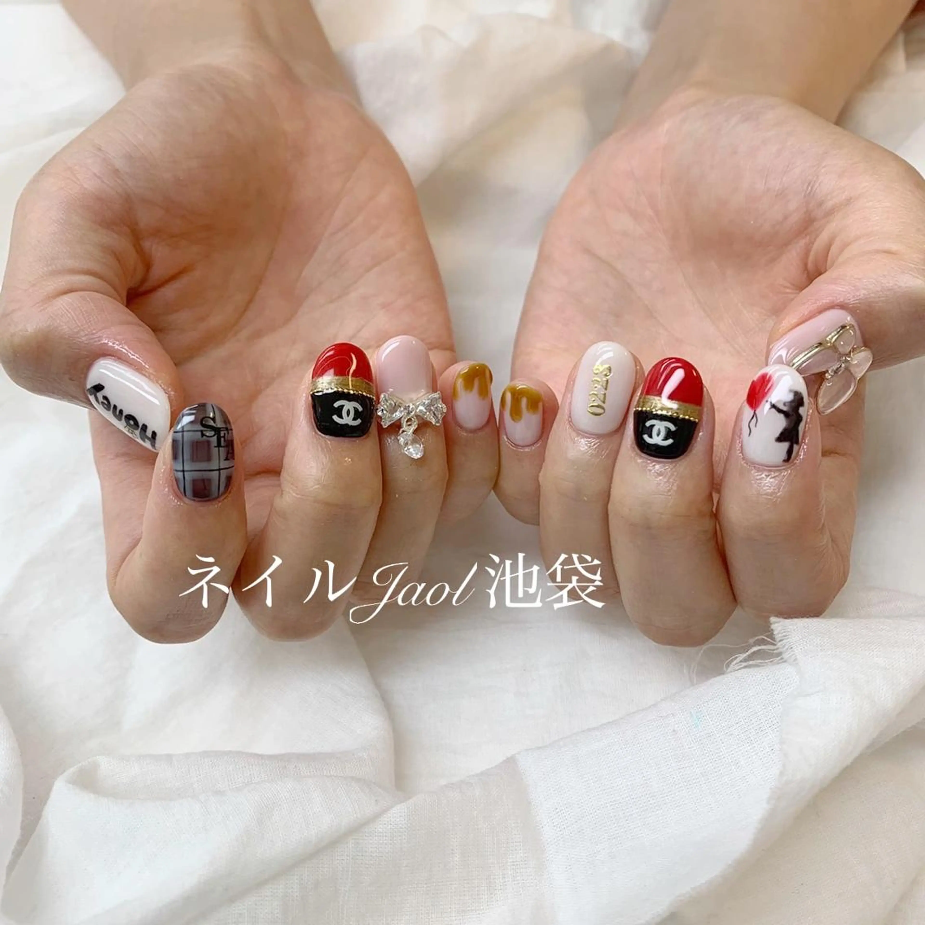 ショート nail jaol池袋店所属・ネイルJaol 池袋のネイルデザイン