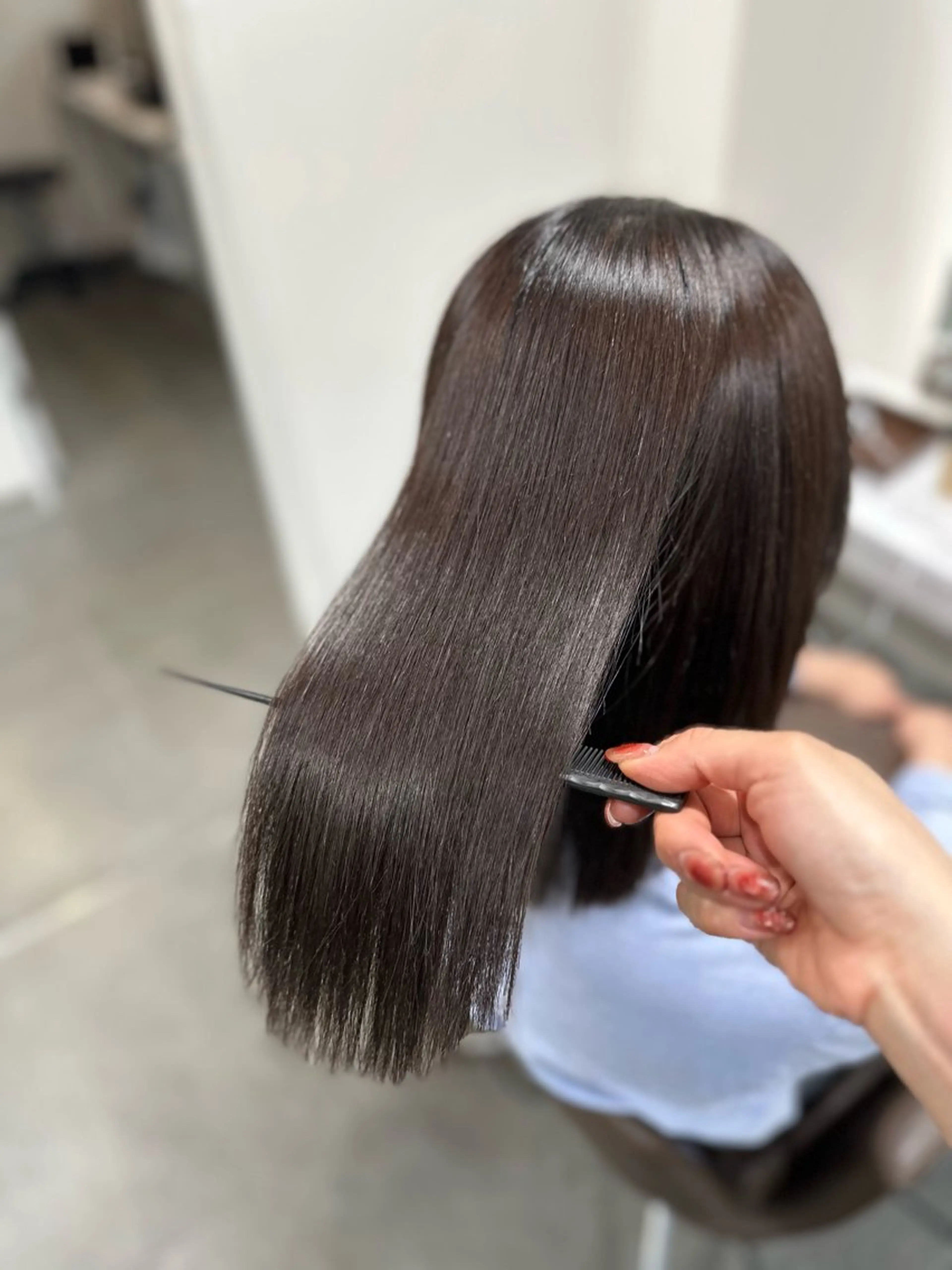 縮毛矯正 縮毛矯正/表参道/ 鈴木リカコのヘアスタイル