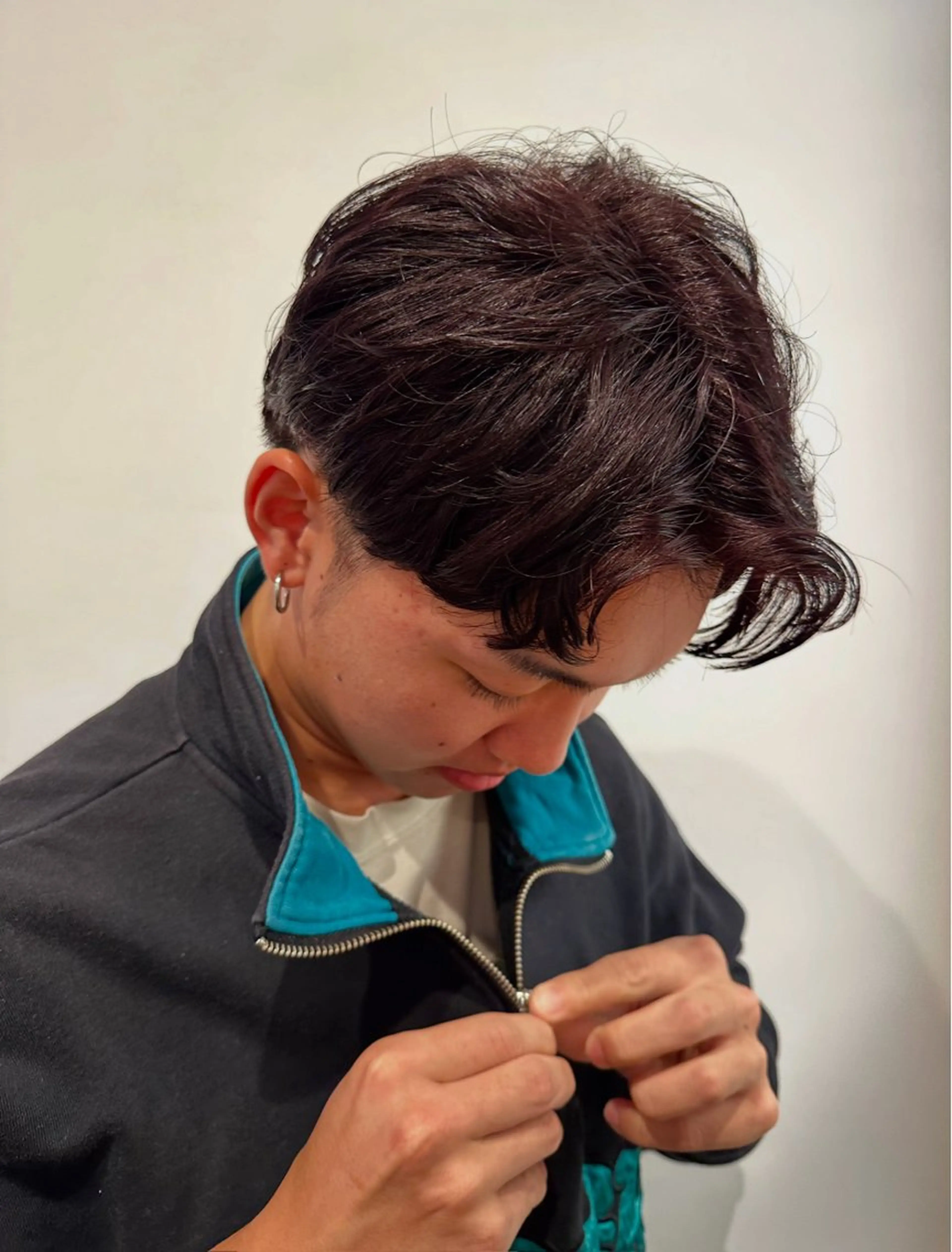 カラー レッドカラー Reina 札幌美容師のヘアスタイル