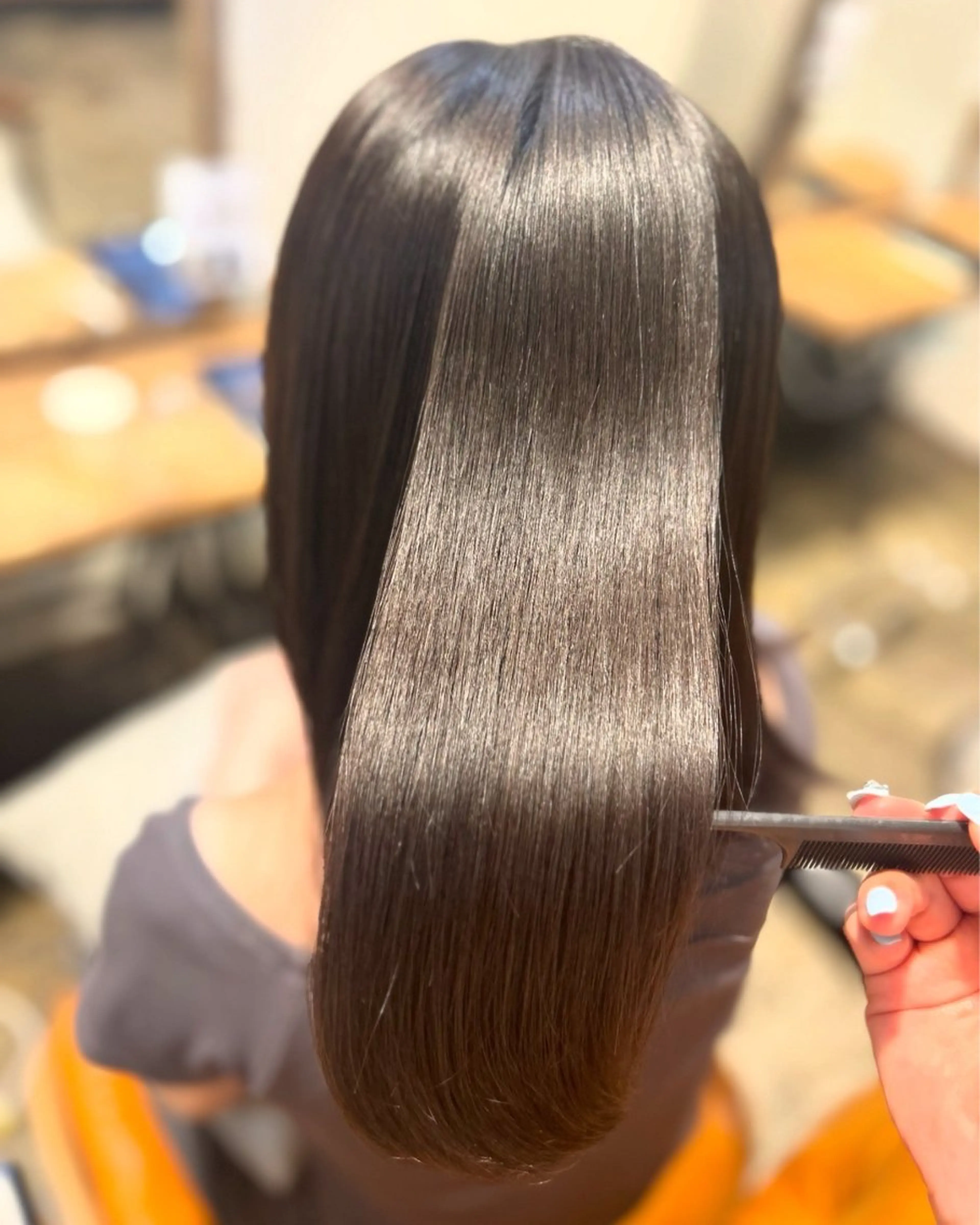 《さらつや✨》髪質改善ストレート🍃の写真