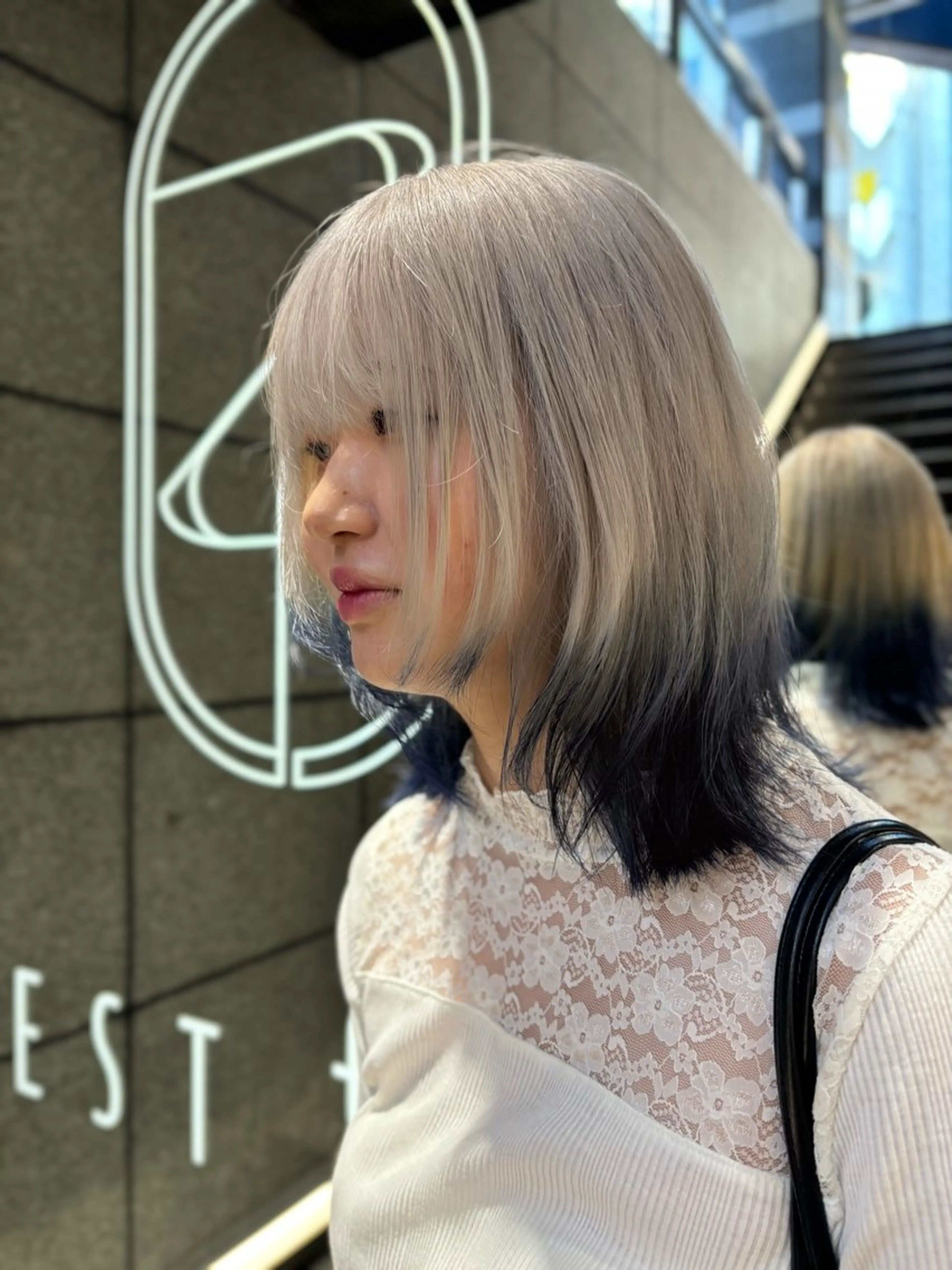 ミディアム カラー 縮毛矯正 ヘアカラー 🥇メンズパーマ /縮毛矯正/木村神心のヘアスタイル