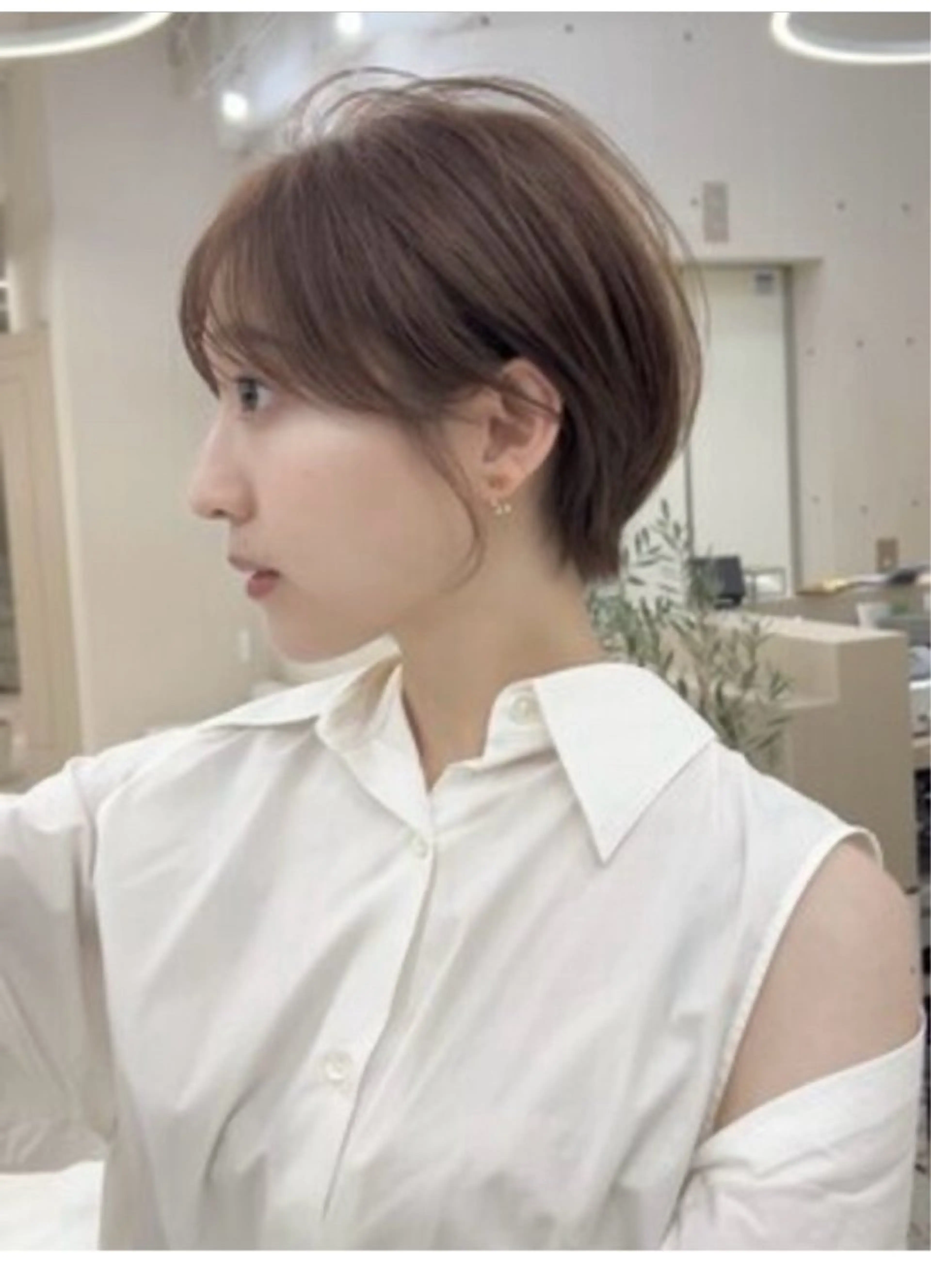 ショート ボブ／ショート 似合わせだいすけのヘアスタイル