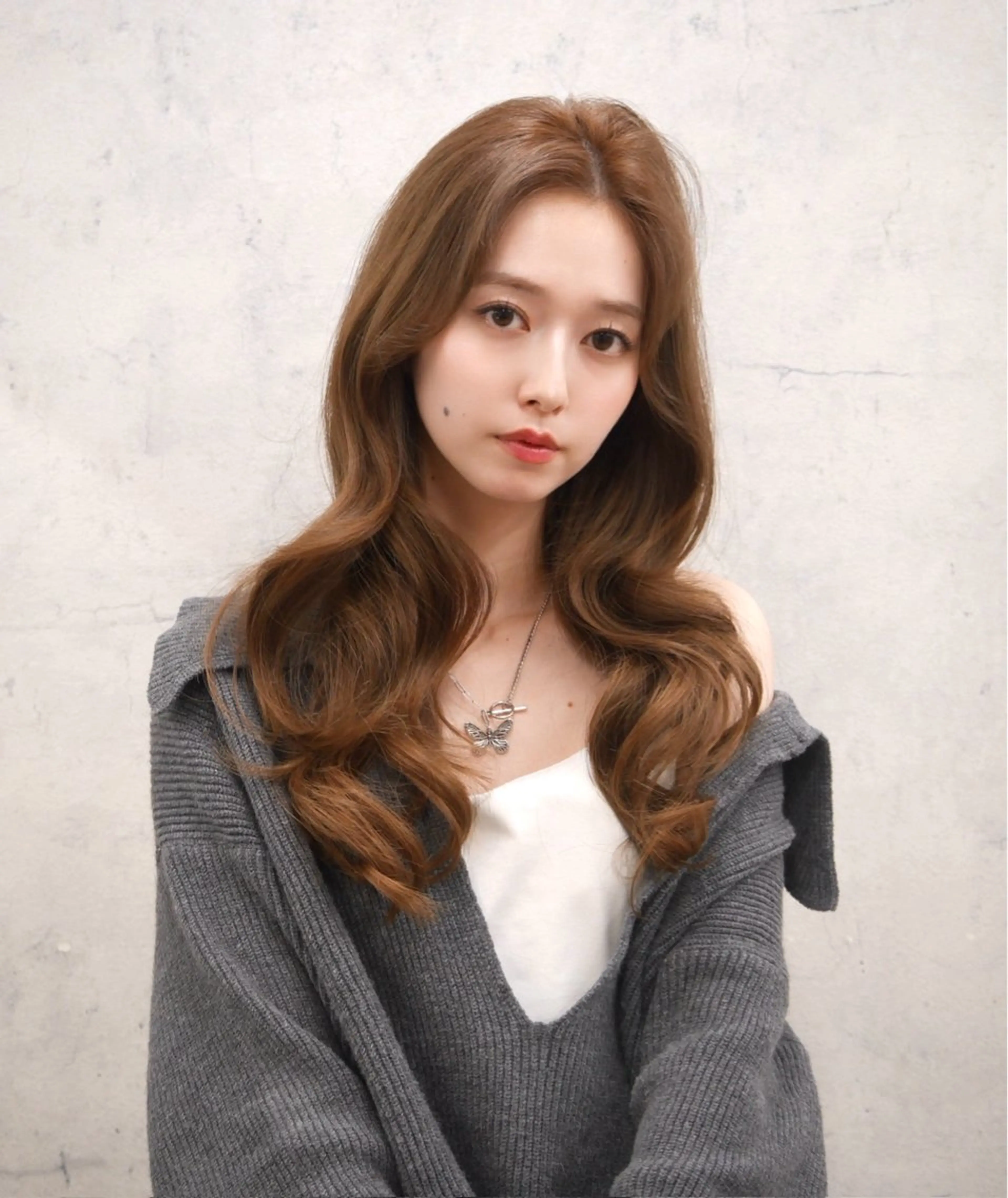 ロング カラー カット ヘアカラー トリートメント ヘアセット ハイトーン/レイヤー 💜Akaneのヘアスタイル