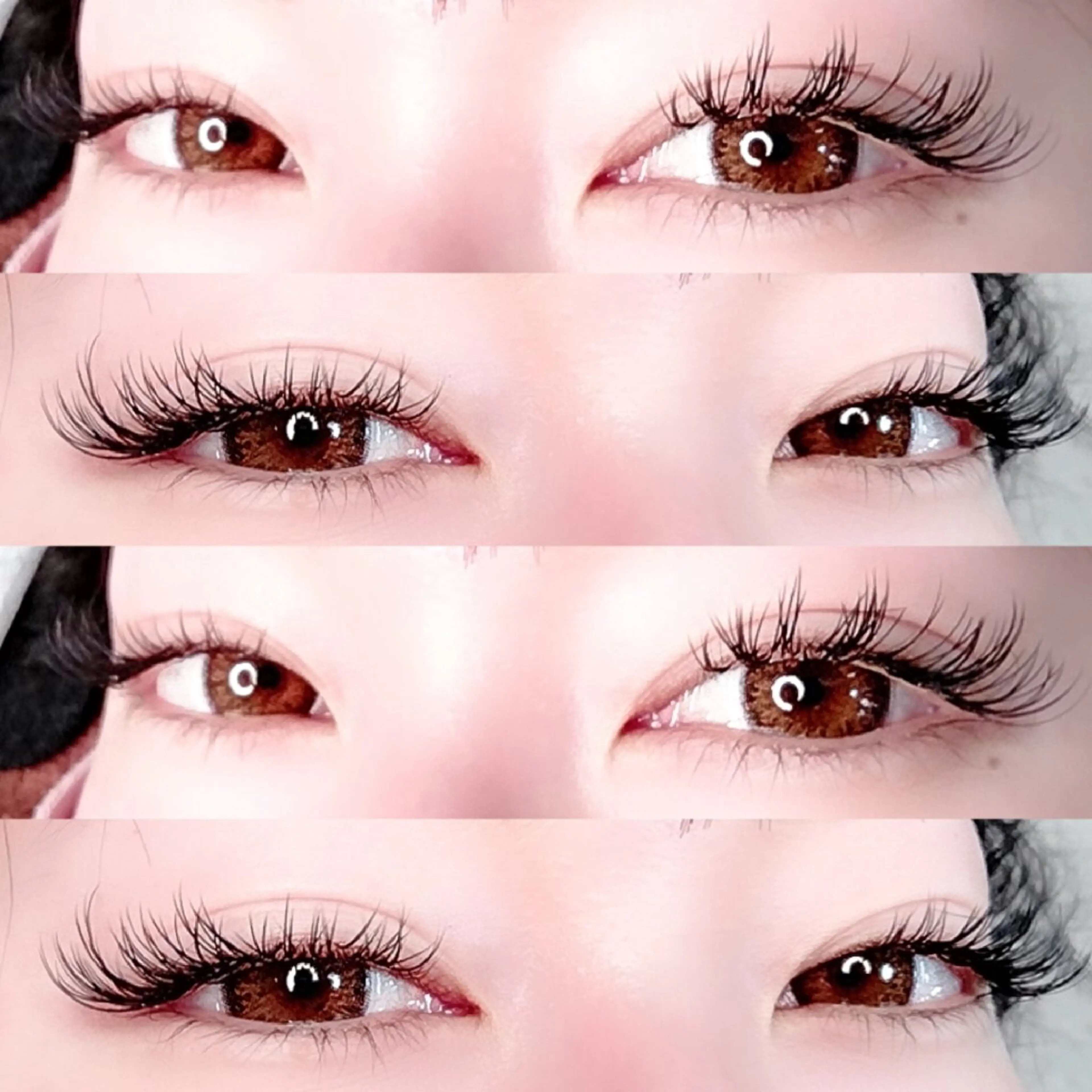 マツエク・マツパ 目尻長め linda ABEのマツエク・マツパデザイン