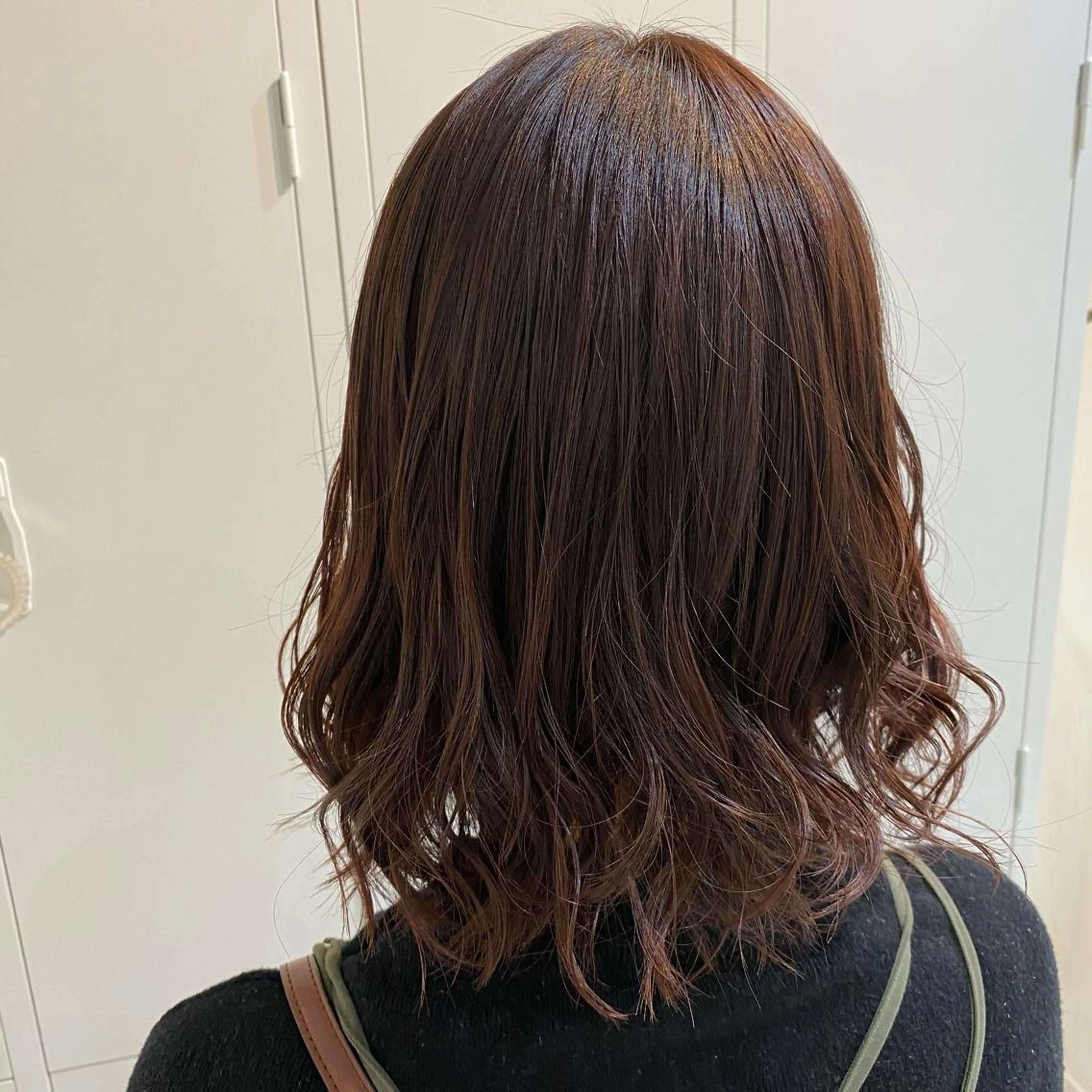 ショート カラー ブラウンカラー ピンクカラー ピンクブラウン ヘアカラー 🎀暖色カラー🎀 おかだみほのヘアスタイル