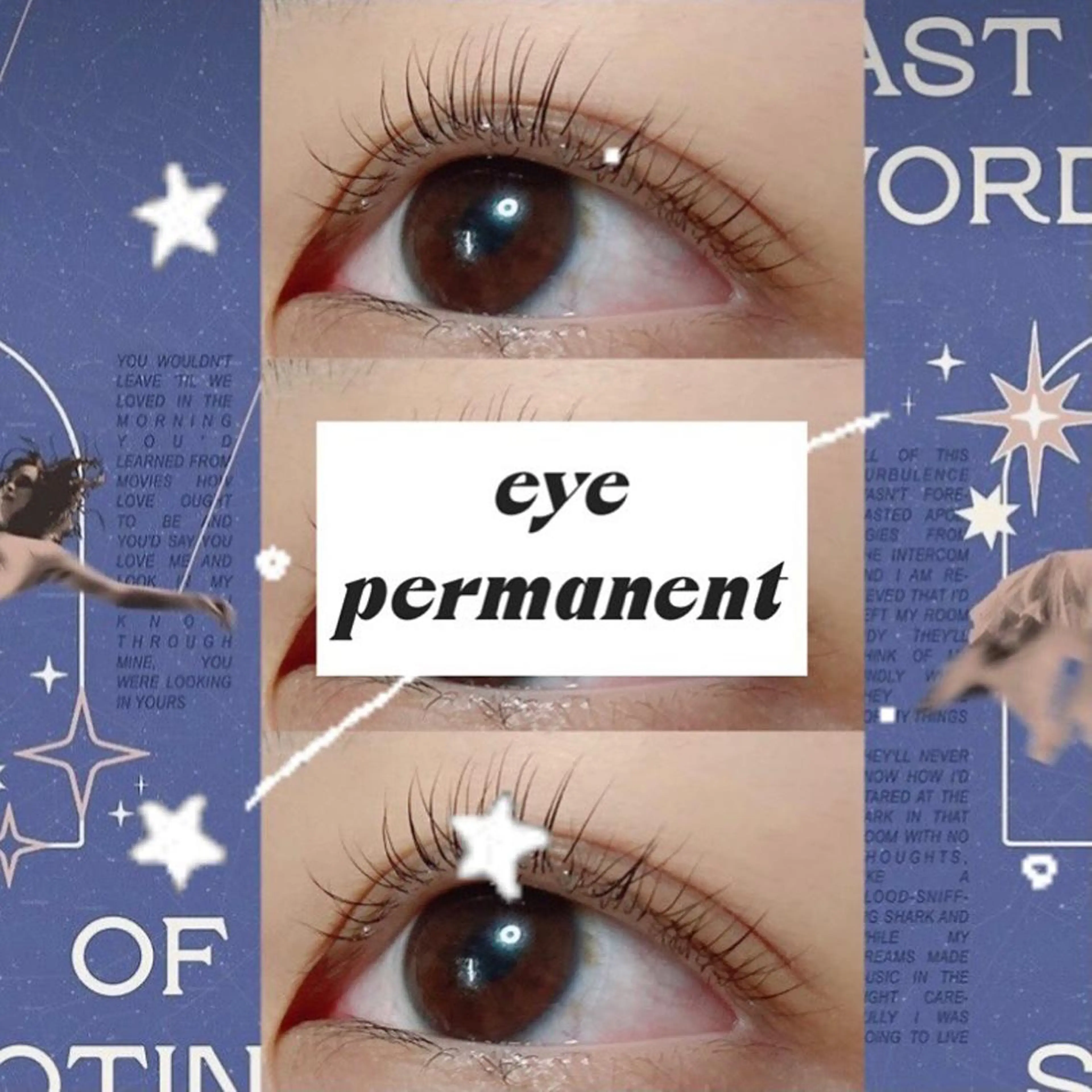 マツエク・マツパ 束感まつ毛 フラットラッシュ 韓国風マツエク まつげパーマ 一重×まつ毛パーマ orihara𐙚 まつげパーマ/眉毛のマツエク・マツパデザイン