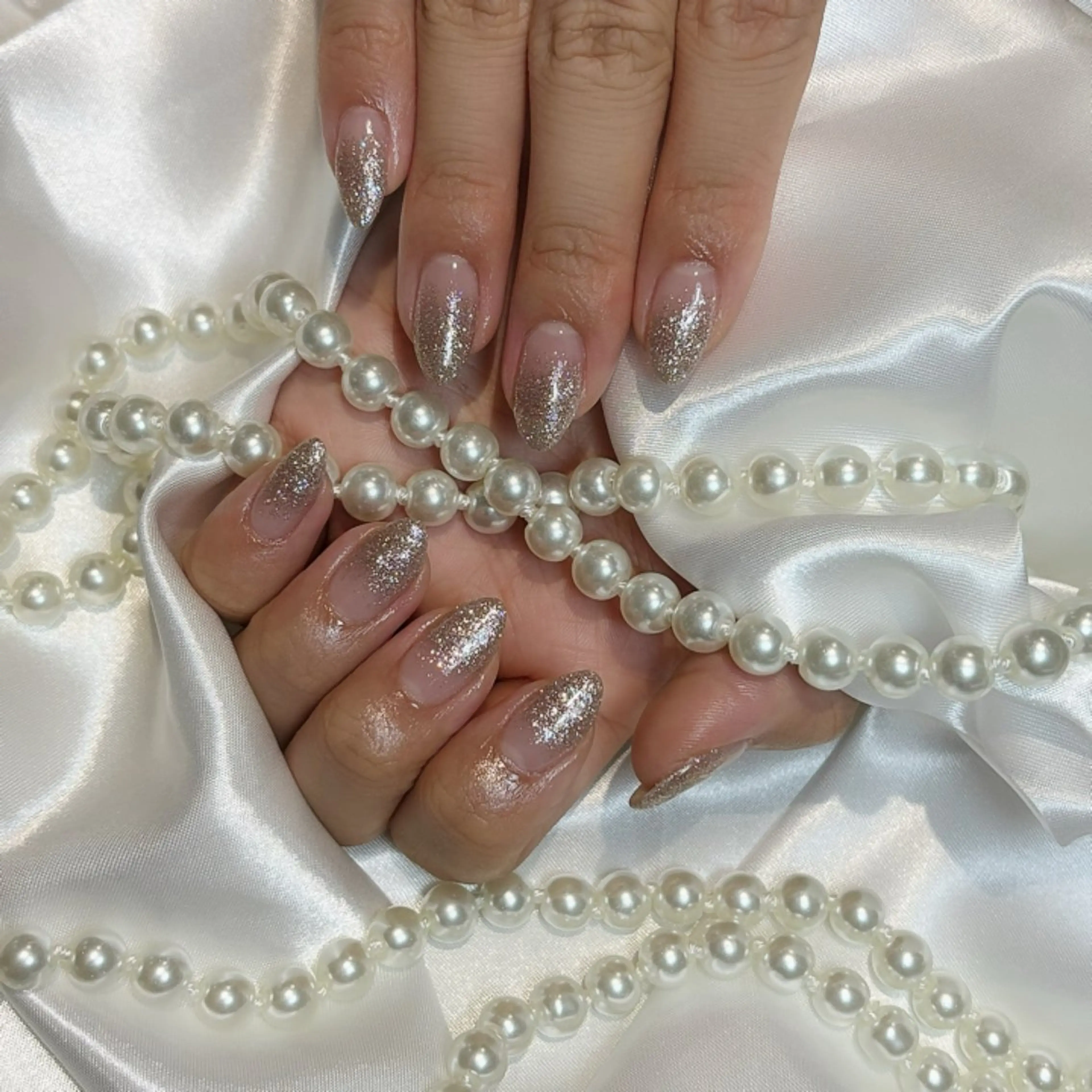 【HAND】オフあり🍒ワンカラーorラメグラデーションの写真