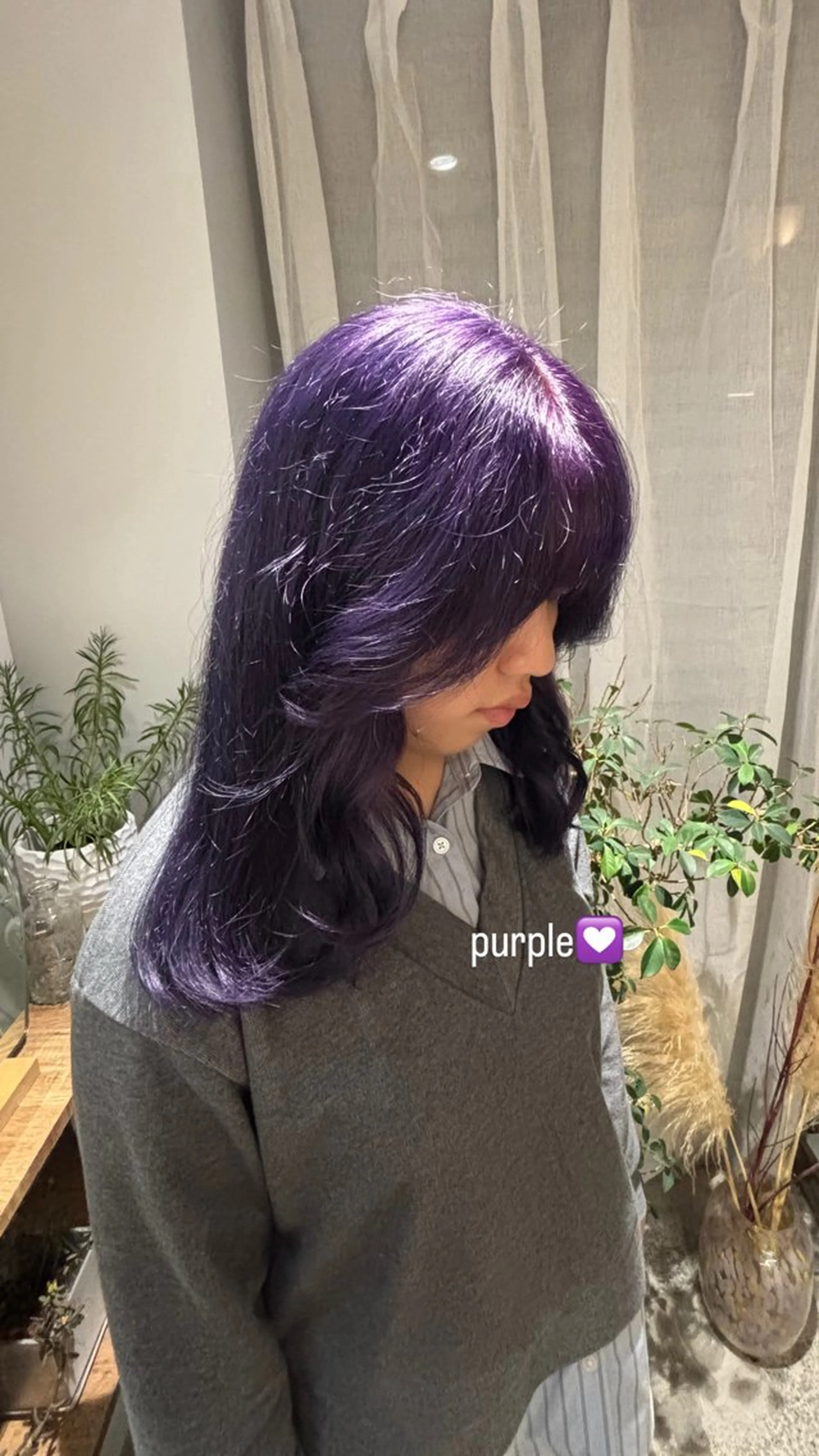 ロング カラー cipre 萌乃のヘアスタイル