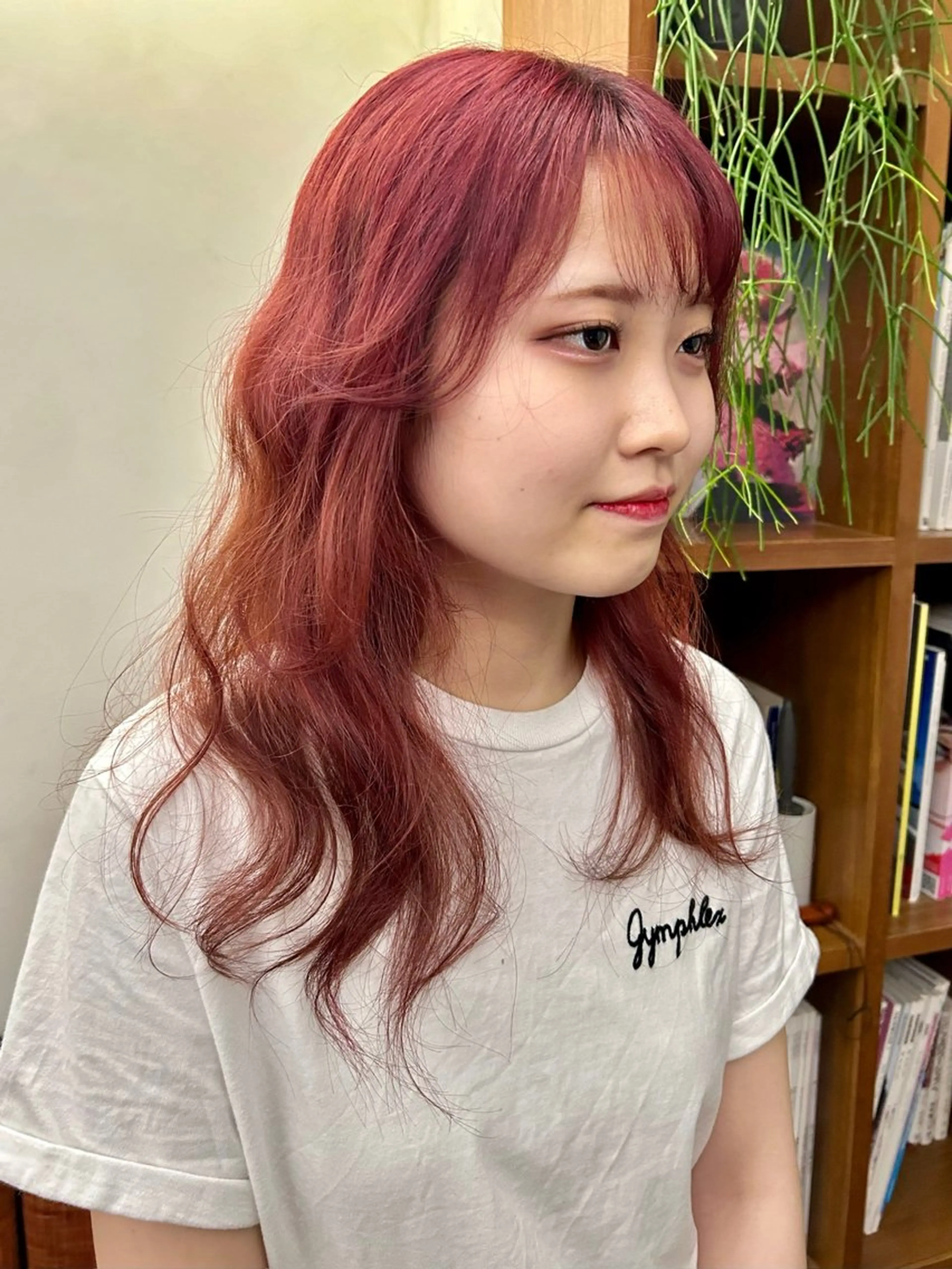 ロング カラー ヘアカラー トリートメント 💎透明感カラー💎 bAteAu あまねのヘアスタイル