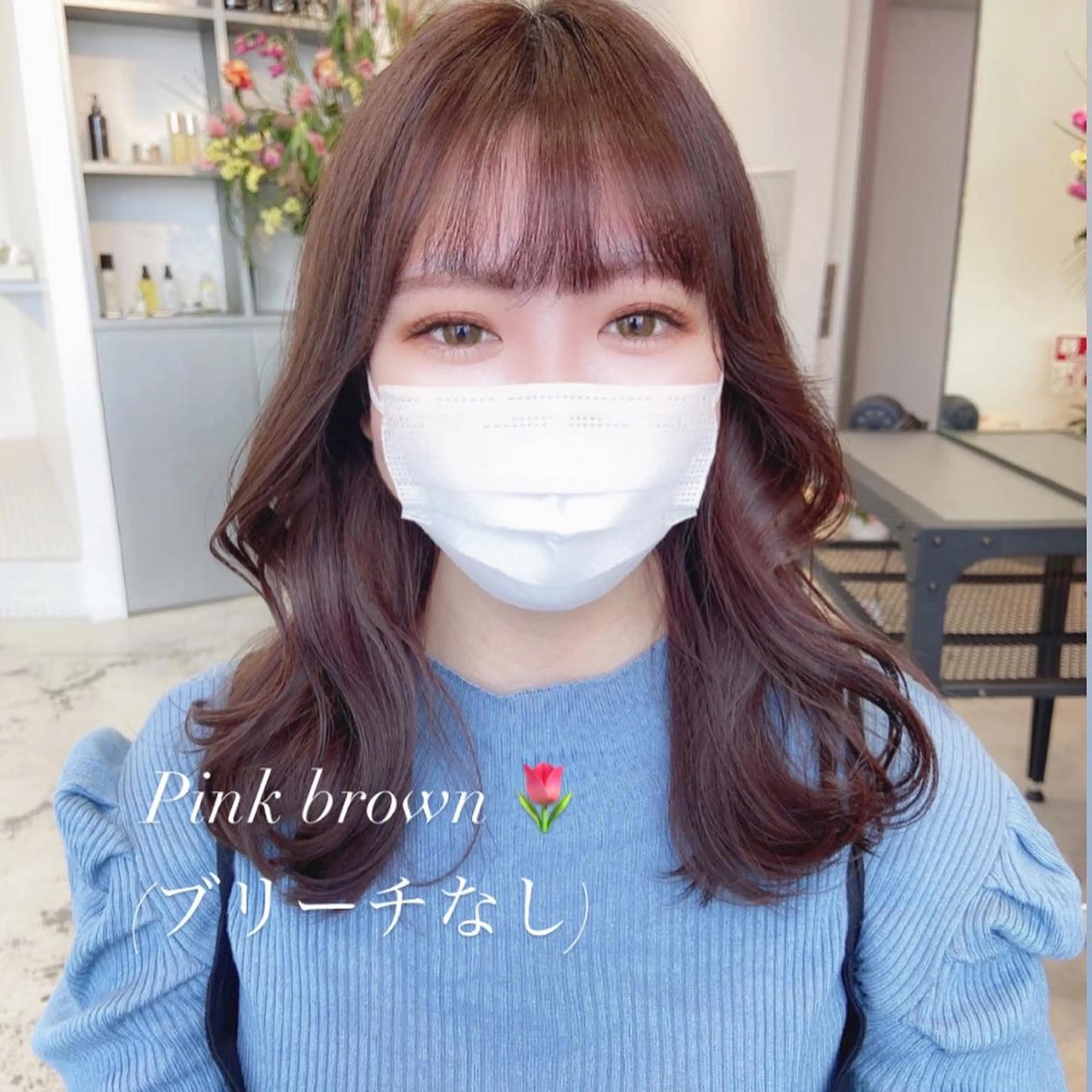 セミロング カラー ヘアアレンジ くびれヘア カット ヘアカラー トリートメント ヘアセット 天神レイヤーカット No.1💖マユカのヘアスタイル