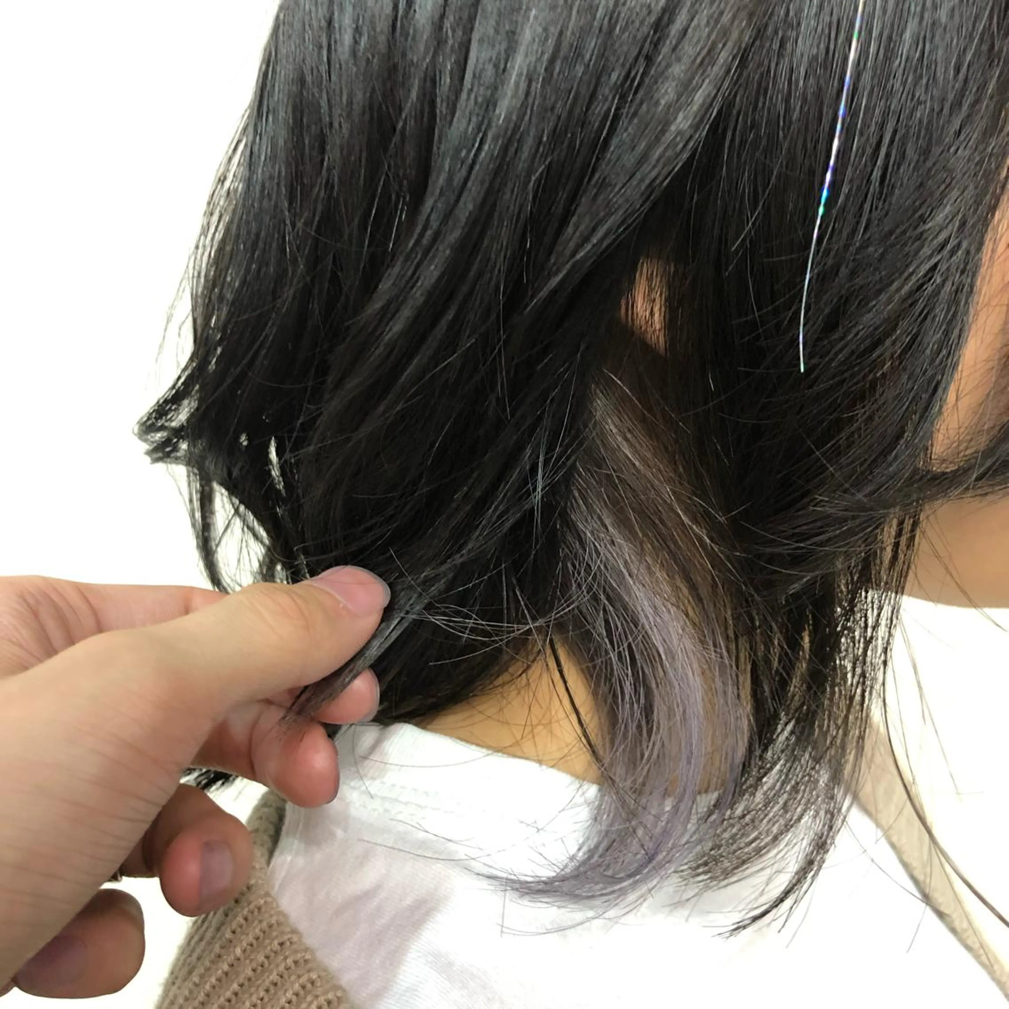 ミディアム 籠倉 蓮のヘアスタイル
