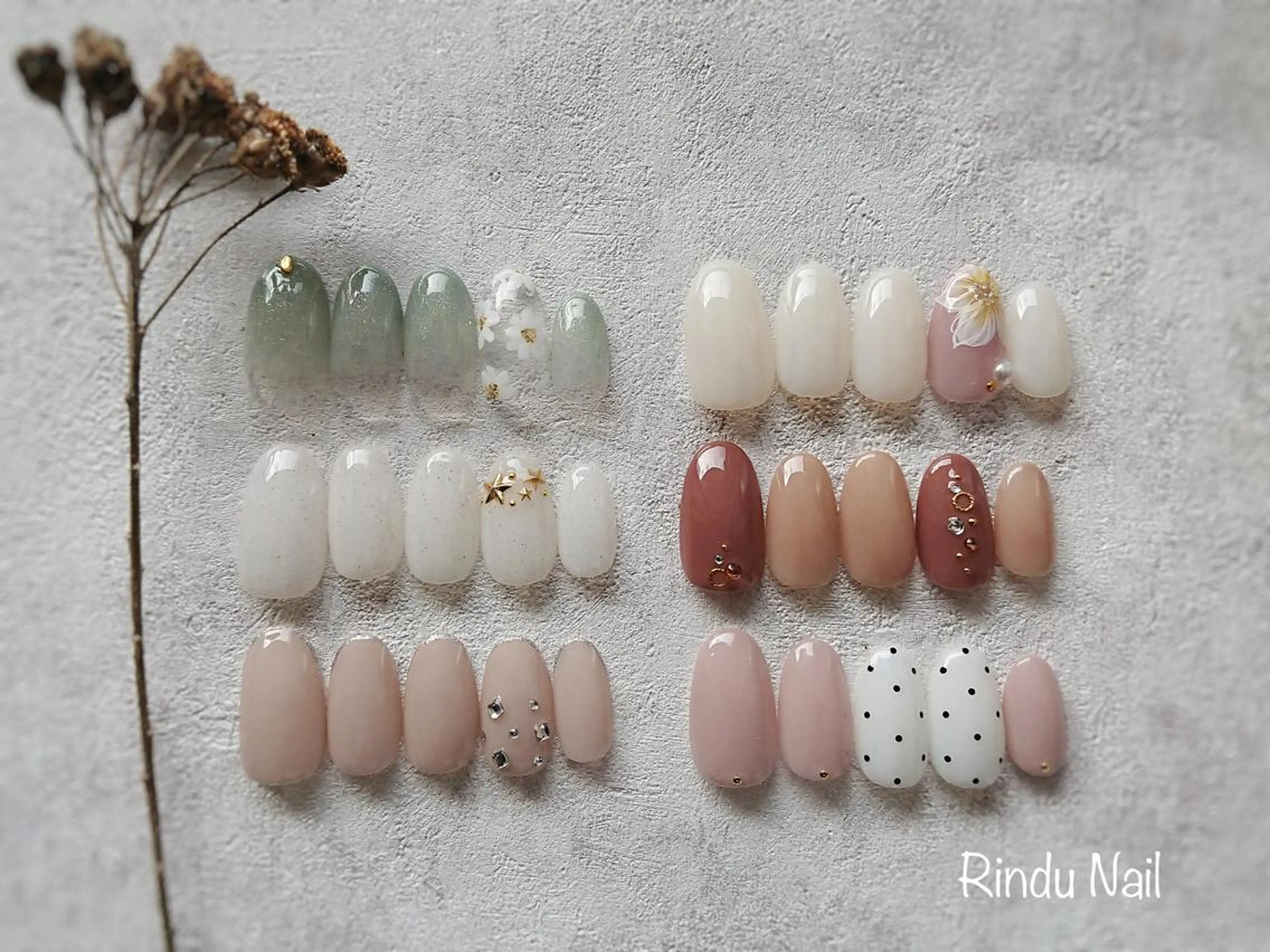 ネイル シンプルネイル Rindu Nail 名駅Jrのネイルデザイン