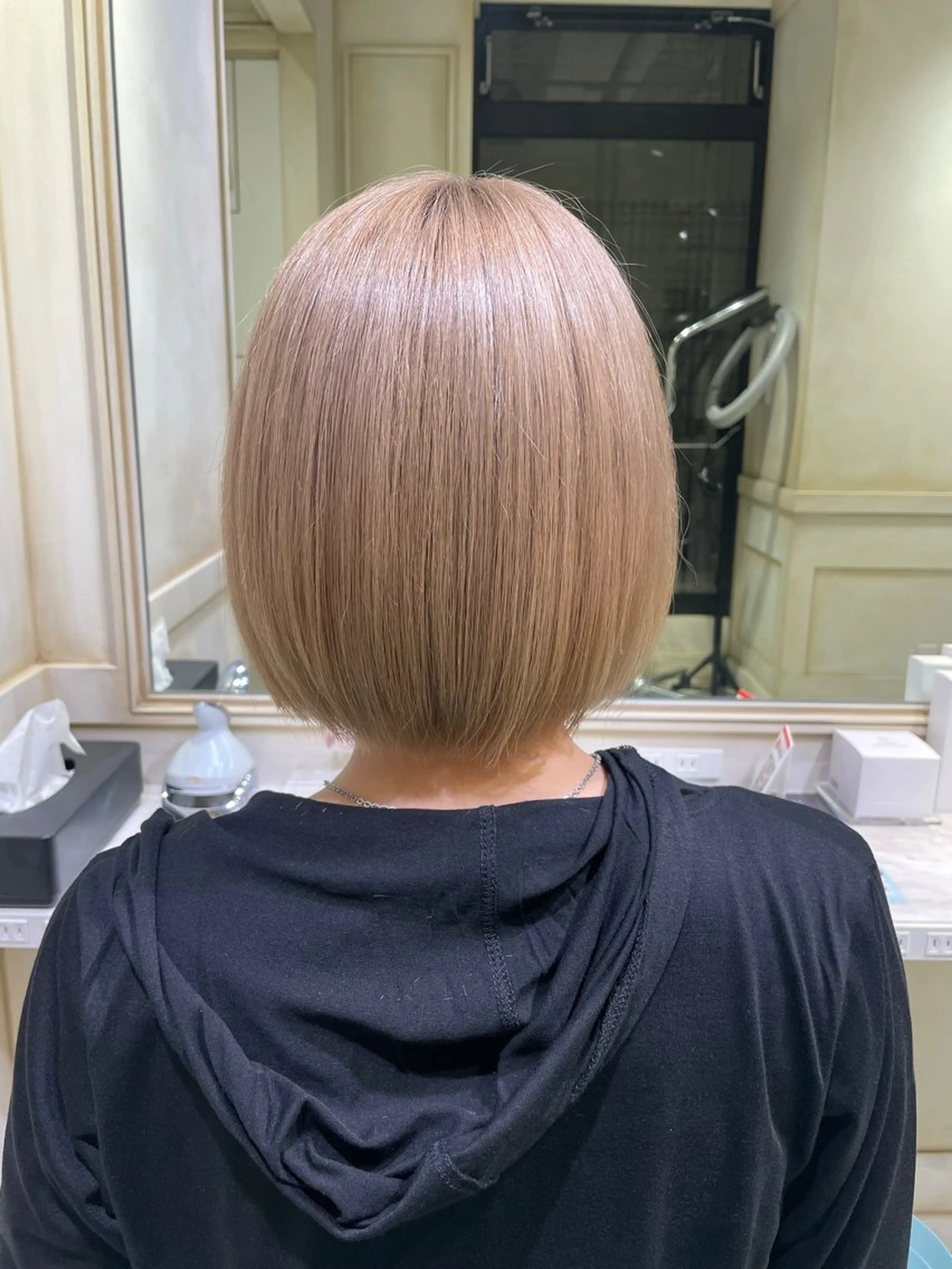 ミディアム 🌷ピンク/韓国風 暖色カラー ゆい🌷のヘアスタイル