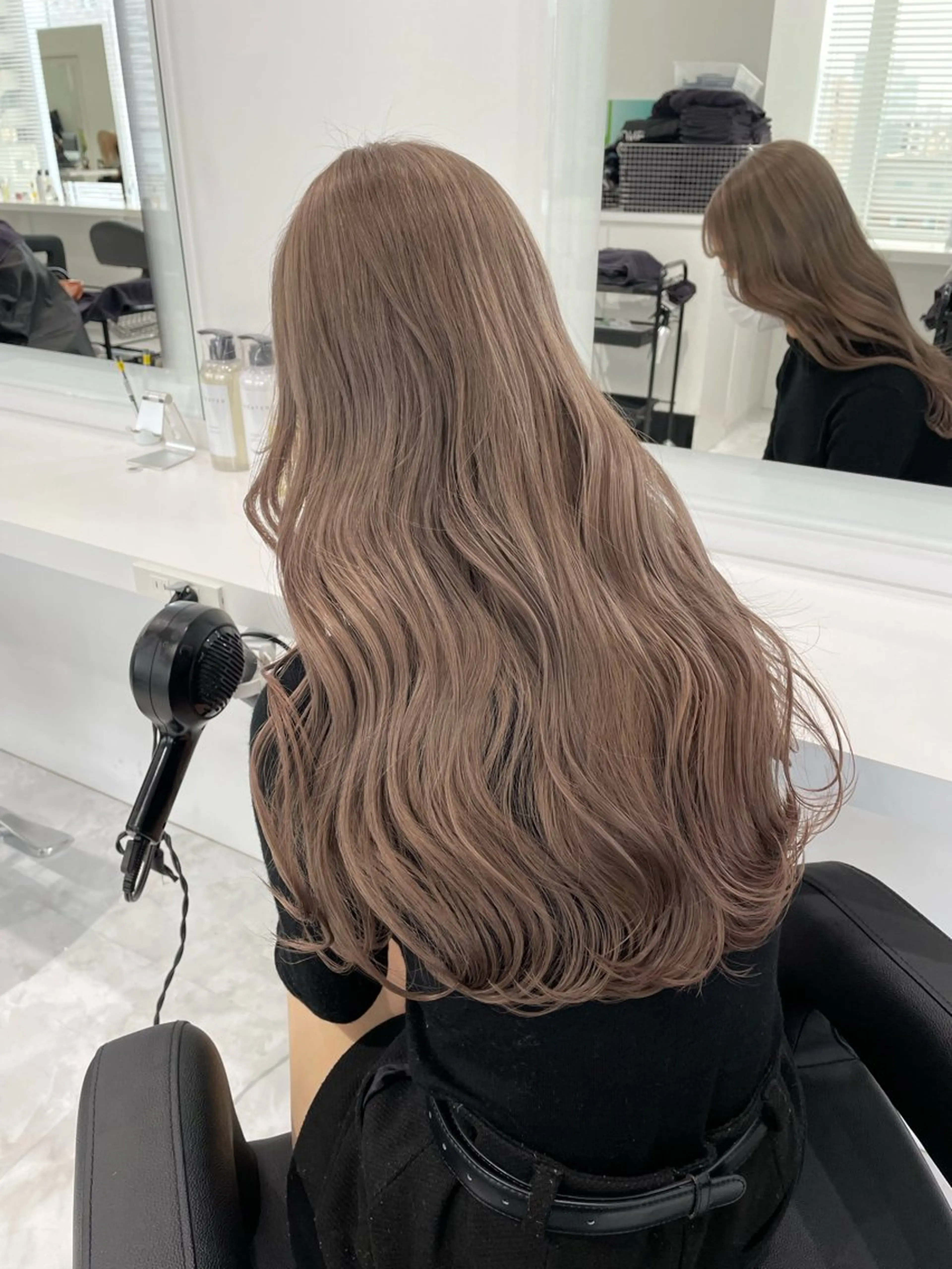 ロング カラー ヘアカラー 新宿/髪質改善/ 縮毛矯正/suuのヘアスタイル