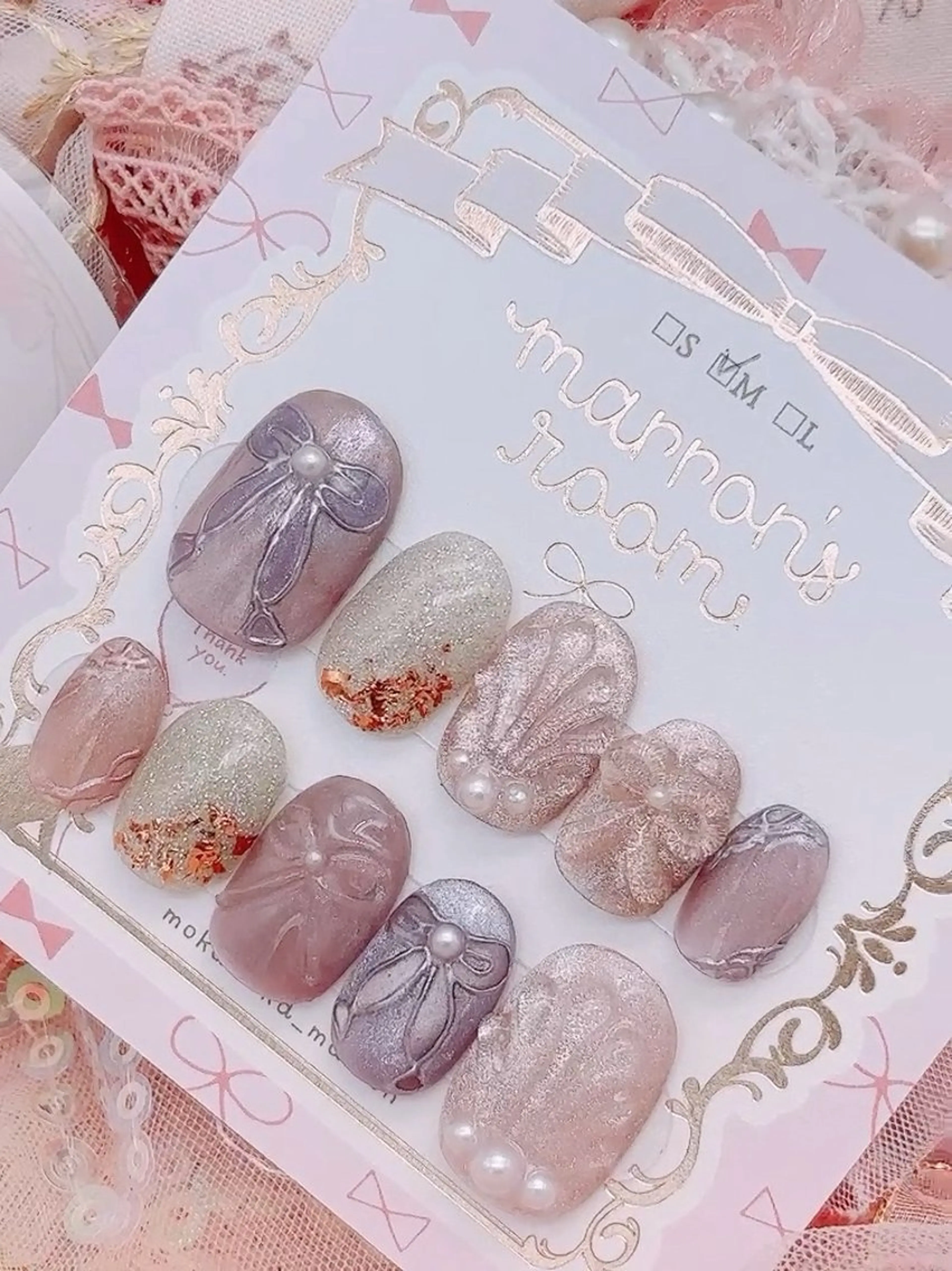 ネイル marron's roomのネイルデザイン