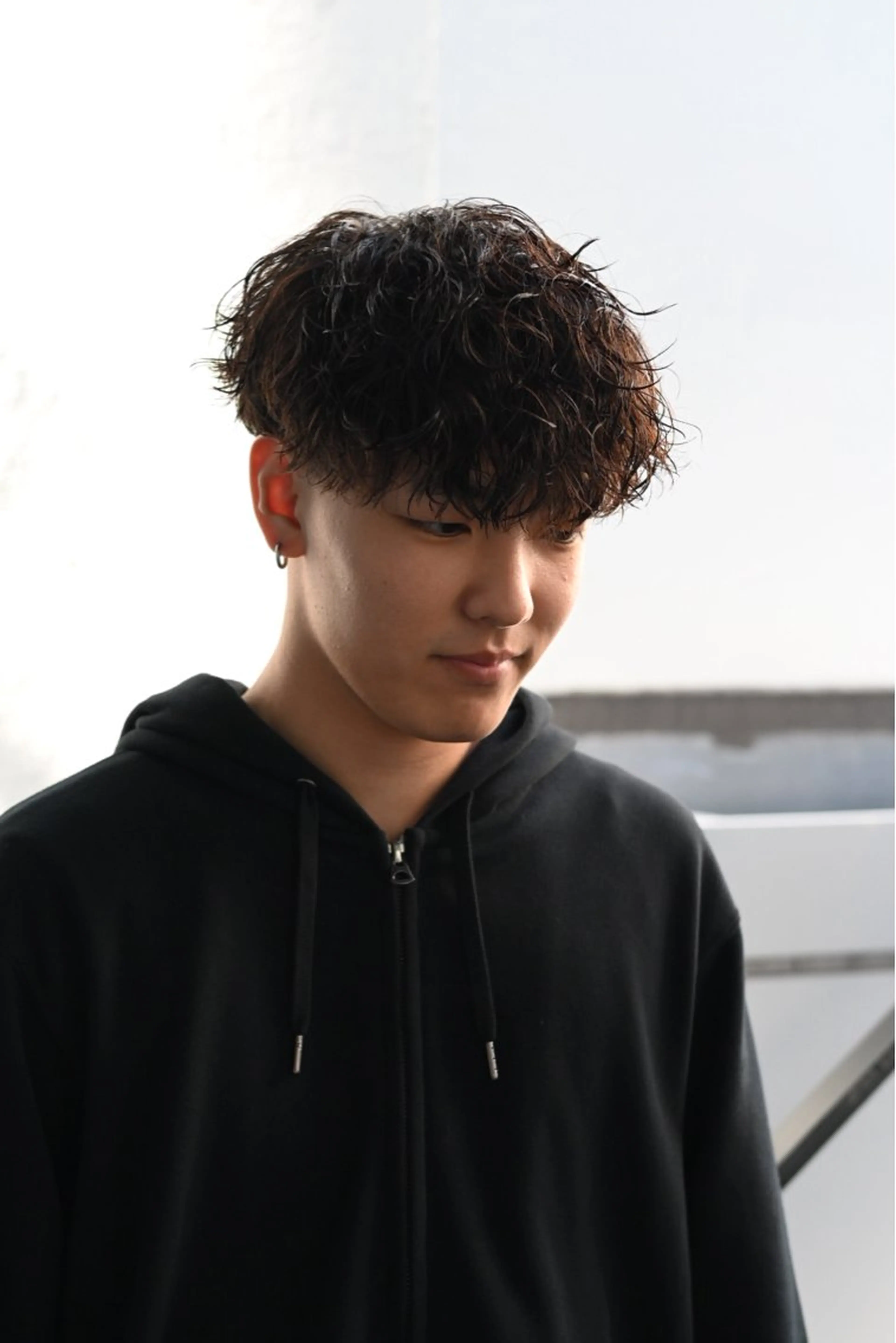 ミディアム ミディアムパーマ 増田 司のヘアスタイル