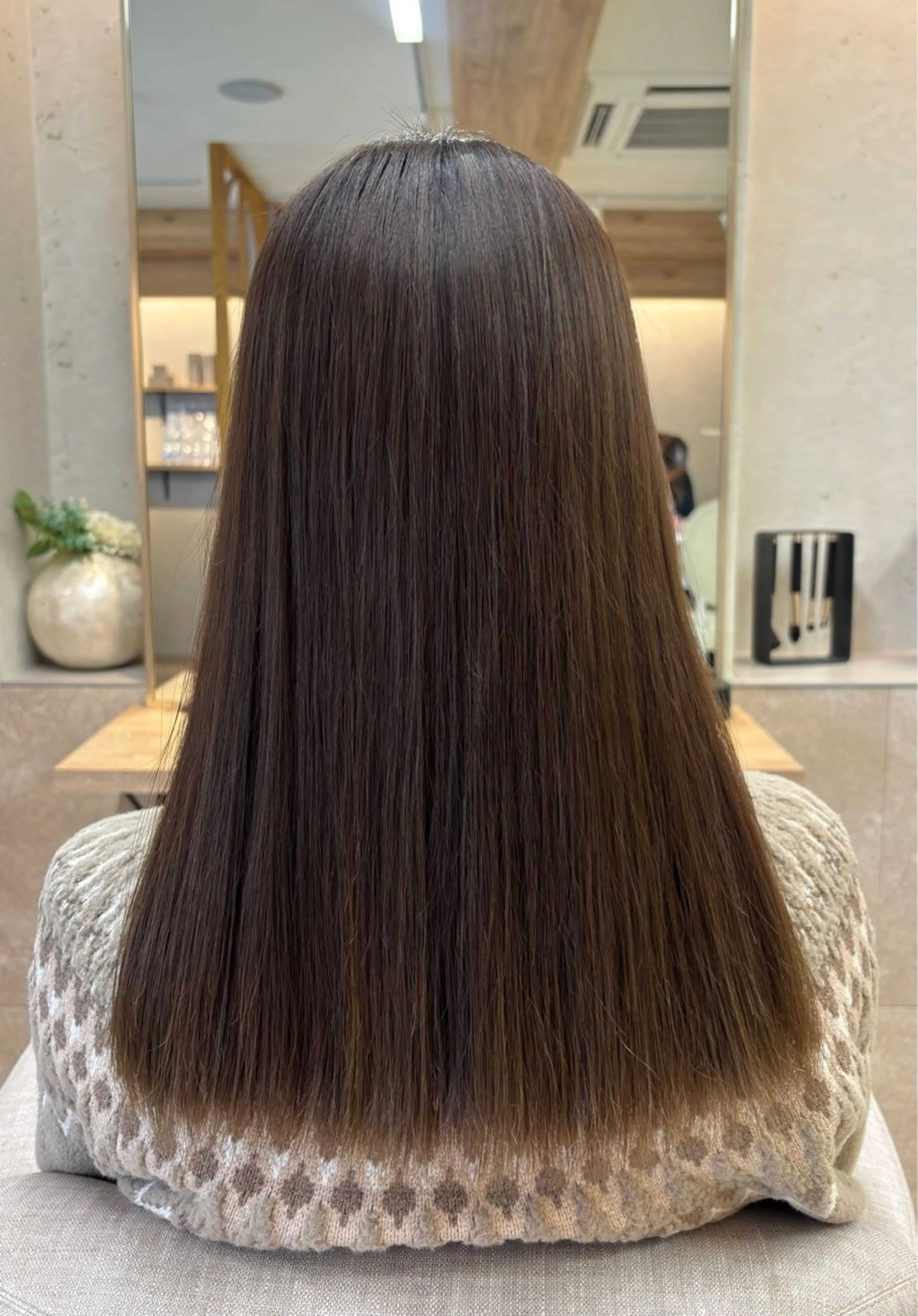 カラー ベージュカラー 透明感カラー オリーブベージュ ヘアカラー トリートメント MaryHarris 姪浜/Mihoのヘアスタイル