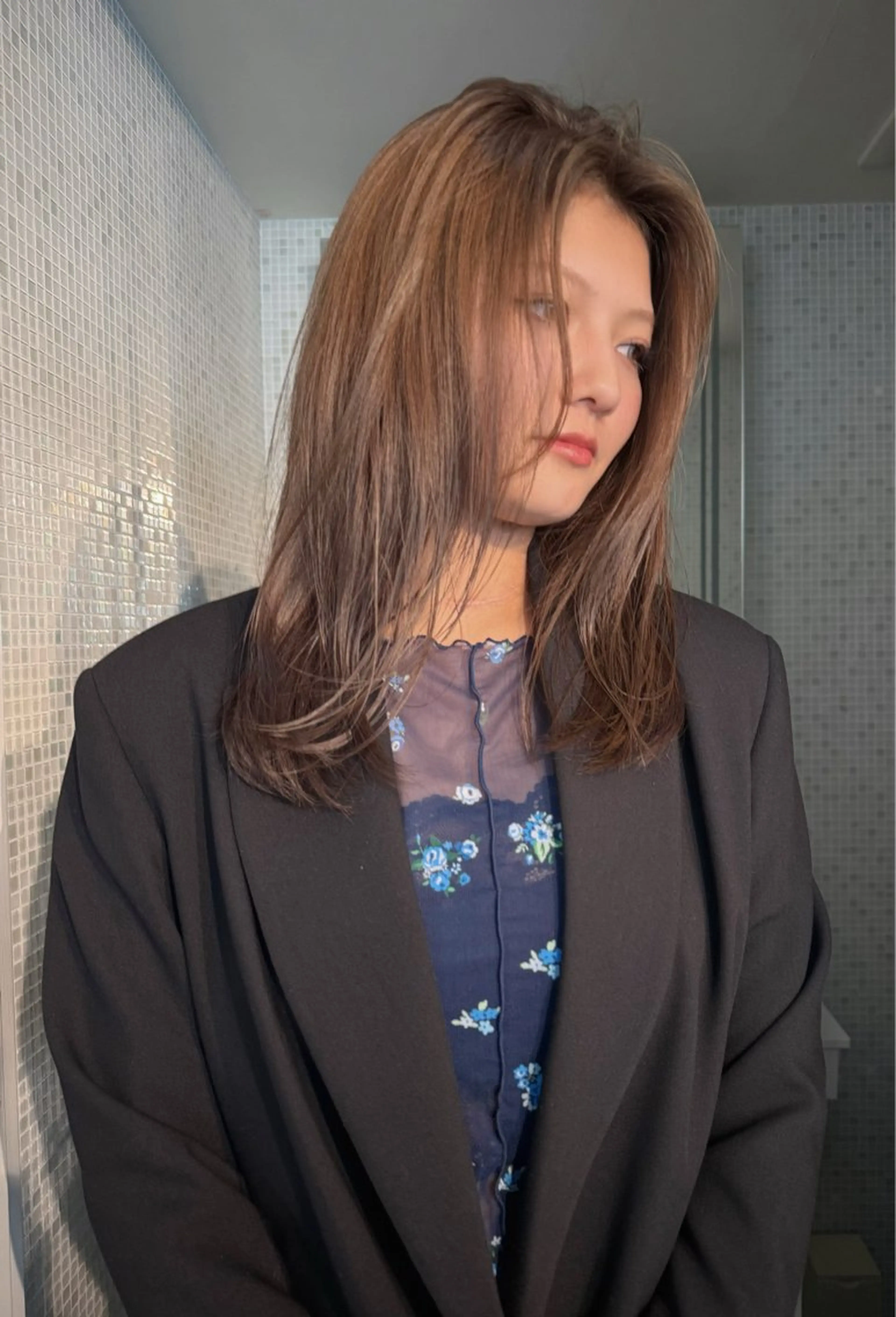 ロング モデル募集中❗️ 吹矢　渉のヘアスタイル