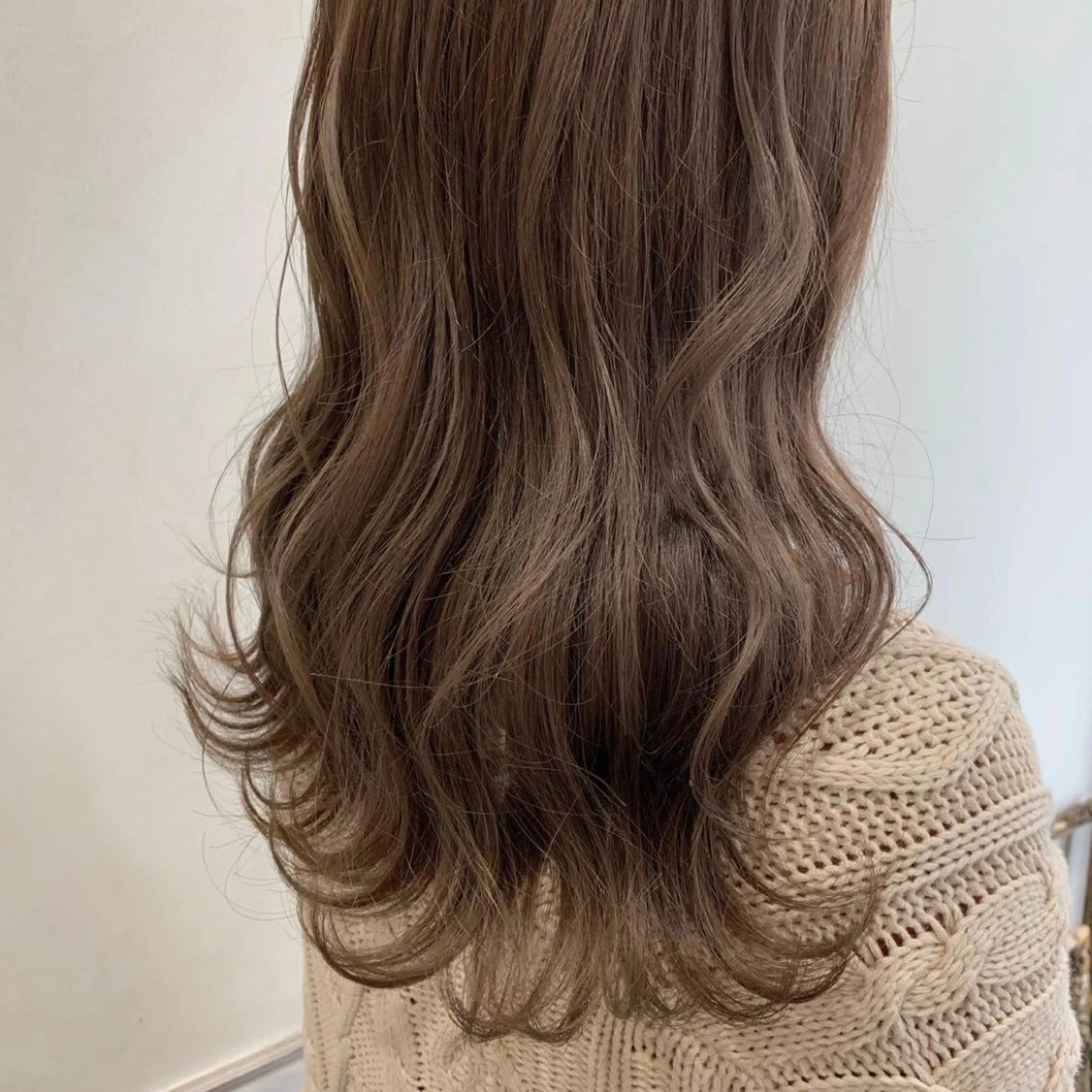 ロング カラー ベージュカラー カット ⌇ROMEO京橋店⌇ 鎌谷明星🪷のヘアスタイル