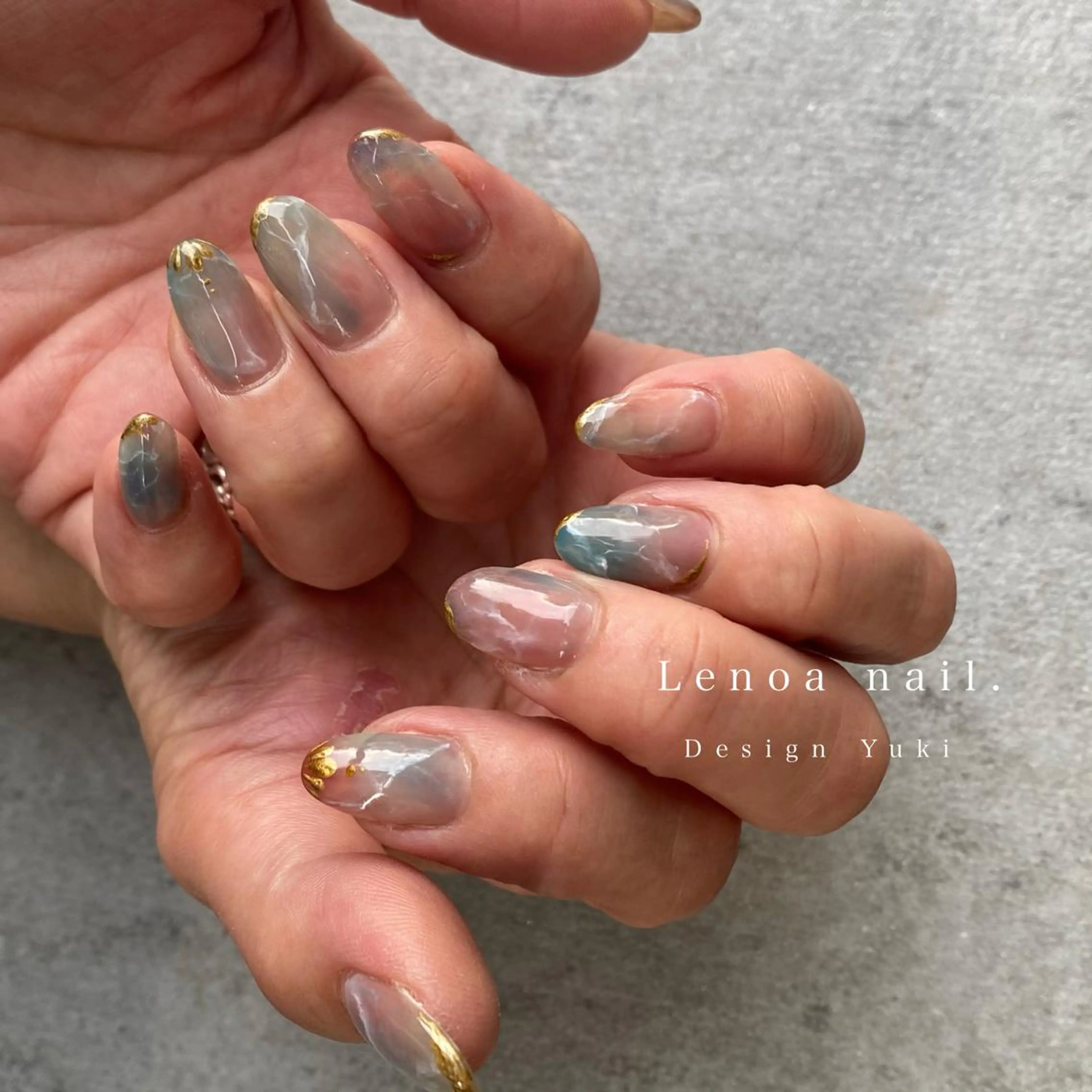 ネイル ハンドネイル Lenoa Yukiのネイルデザイン