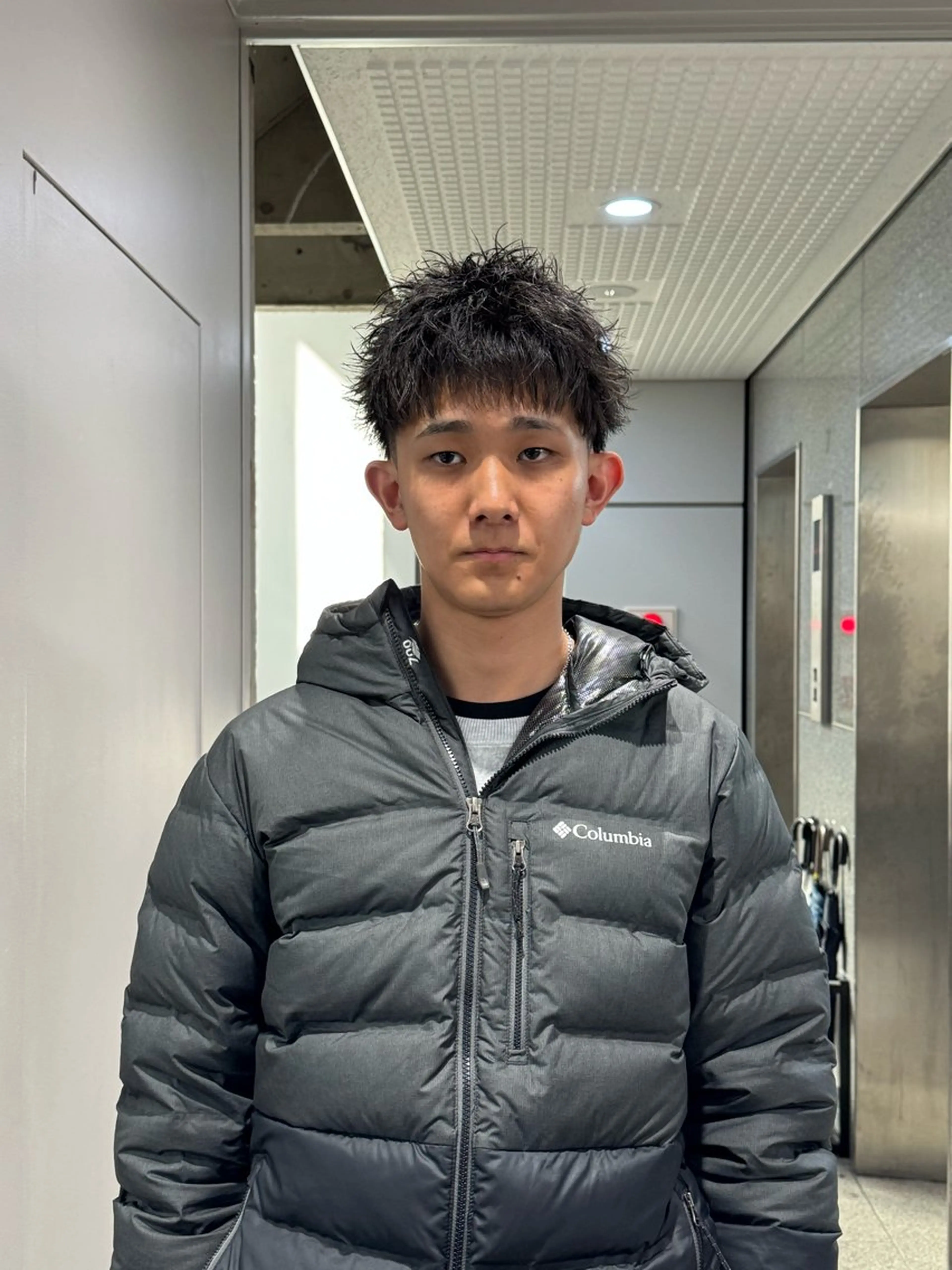 ショート カラー パーマ メンズ カット パーマ 🔥メンズ 特化🔥菊水皐暉🔥のヘアスタイル