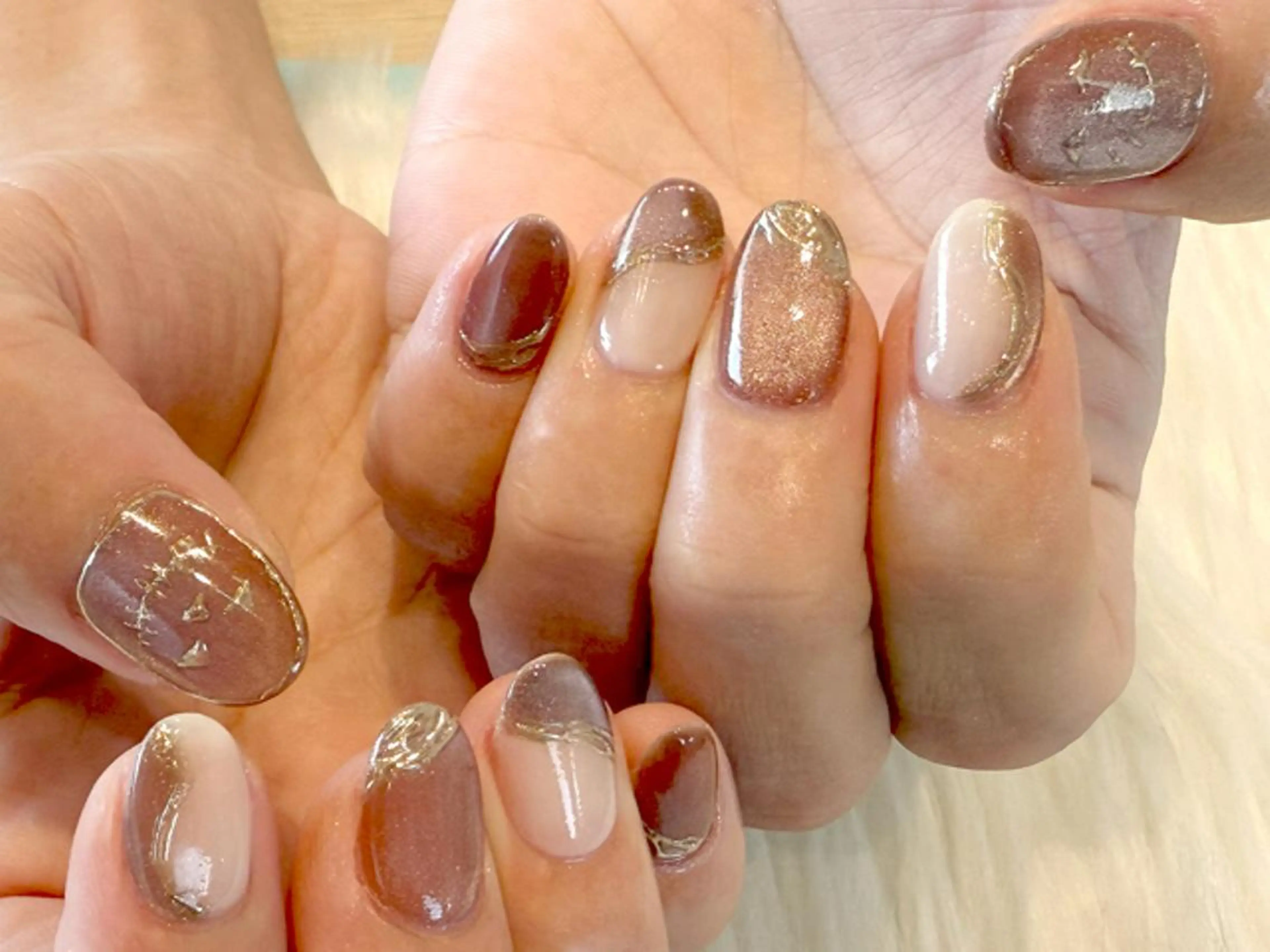 ネイル ハンドネイル Kanai Harukaのネイルデザイン