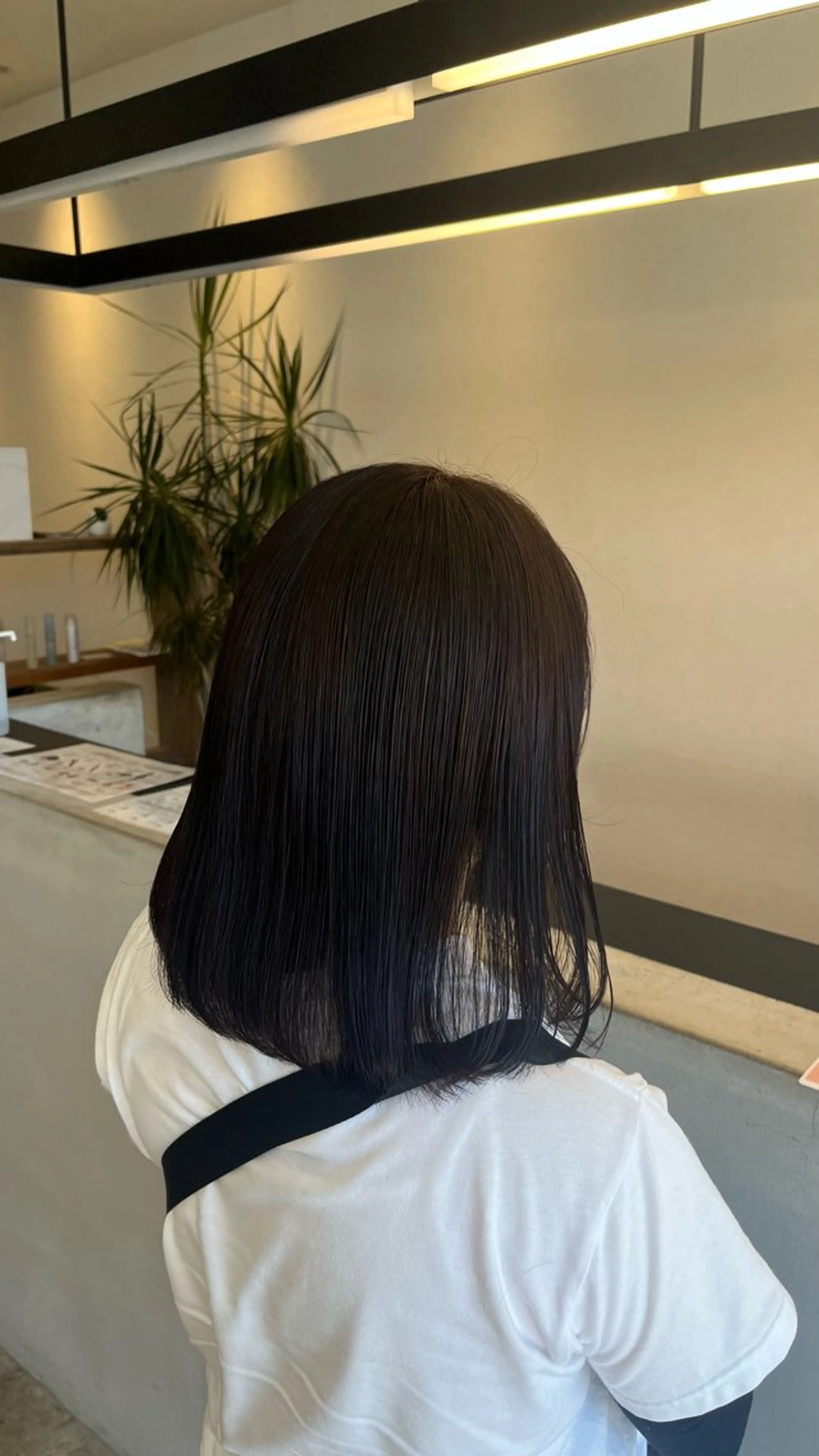 カラー 坂下 かのんのヘアスタイル