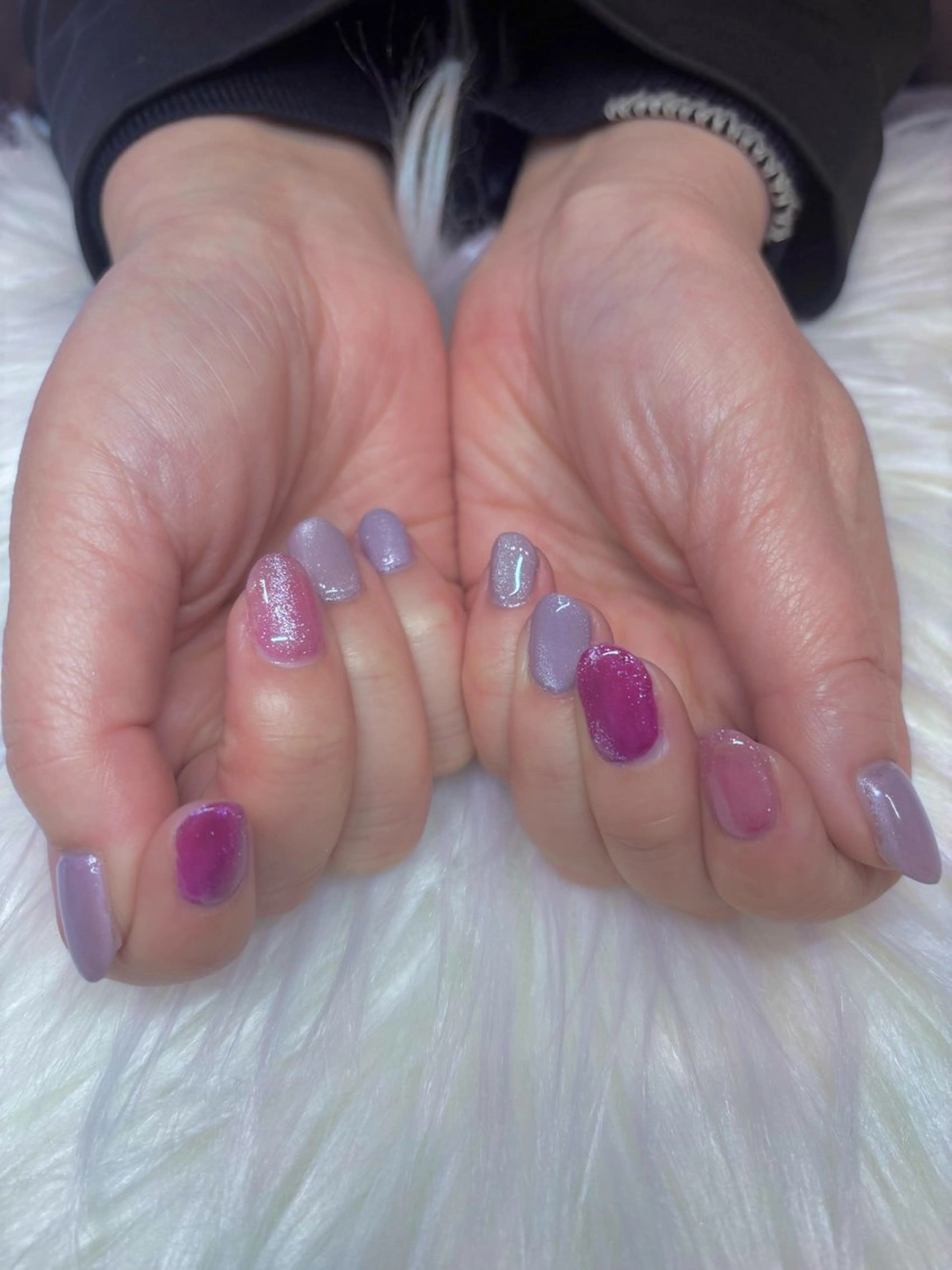 ネイル マグネットネイル ハンドネイル 田中 梨奈のネイルデザイン