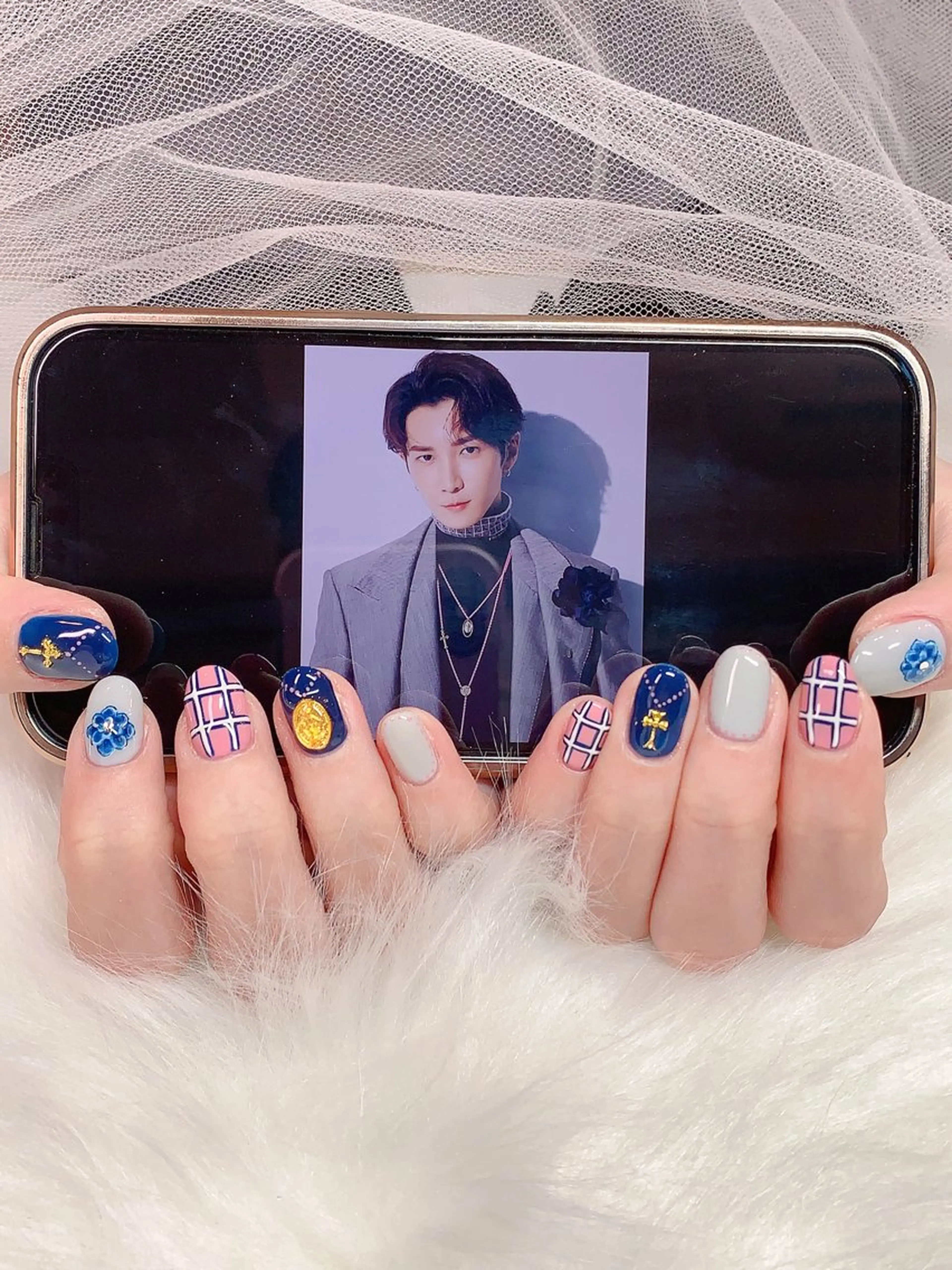 ネイル アートネイル キラキラネイル 韓国ネイル 持ち込み ぷっくりネイル 3Dアートネイル💗 都築レナのネイルデザイン