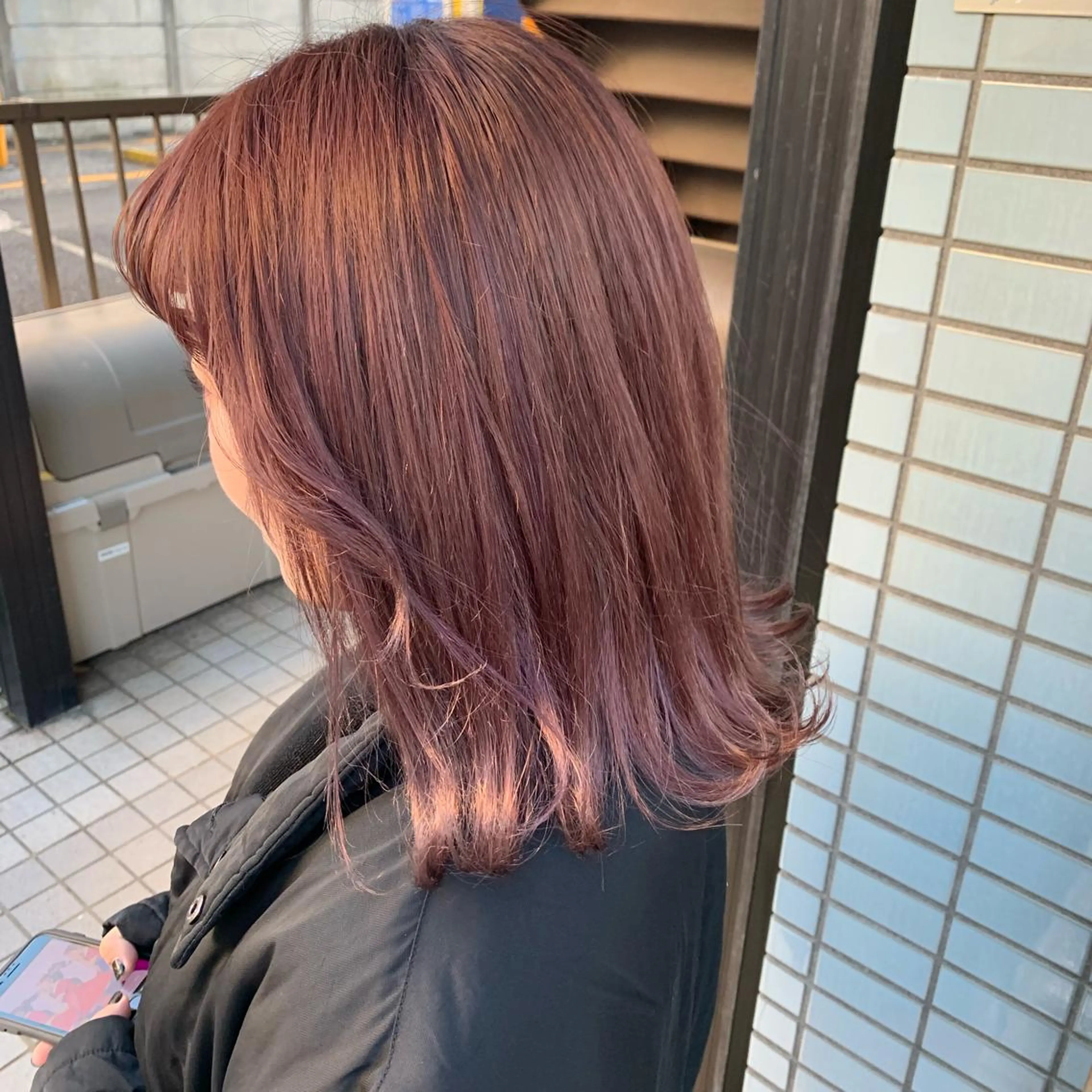 ミディアム ヘアカラー 👑満足度1000% 重村 春奈👑のヘアスタイル