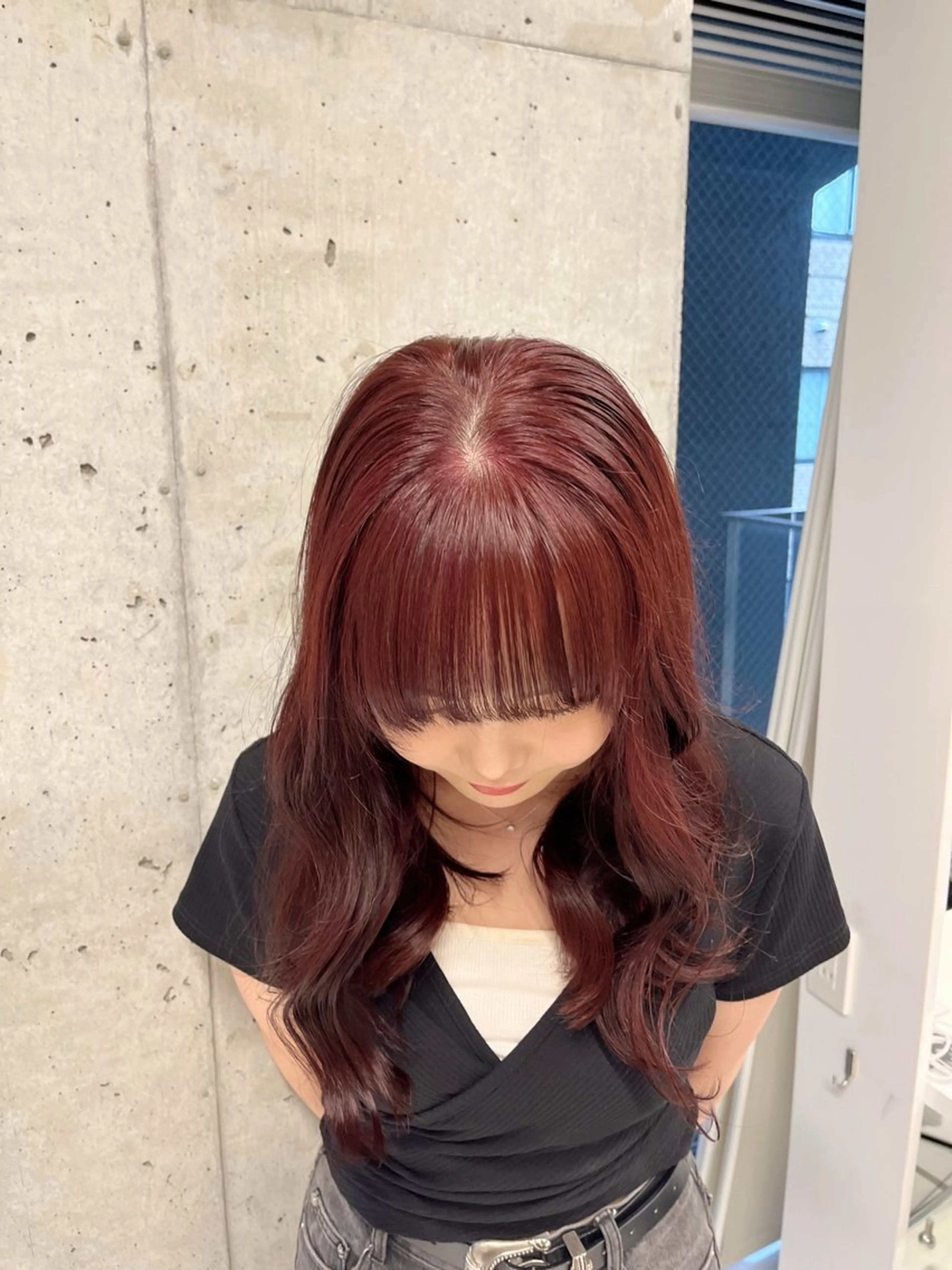 カラー sena⌇ベージュ⌇ ブリーチなしWカラーのヘアスタイル