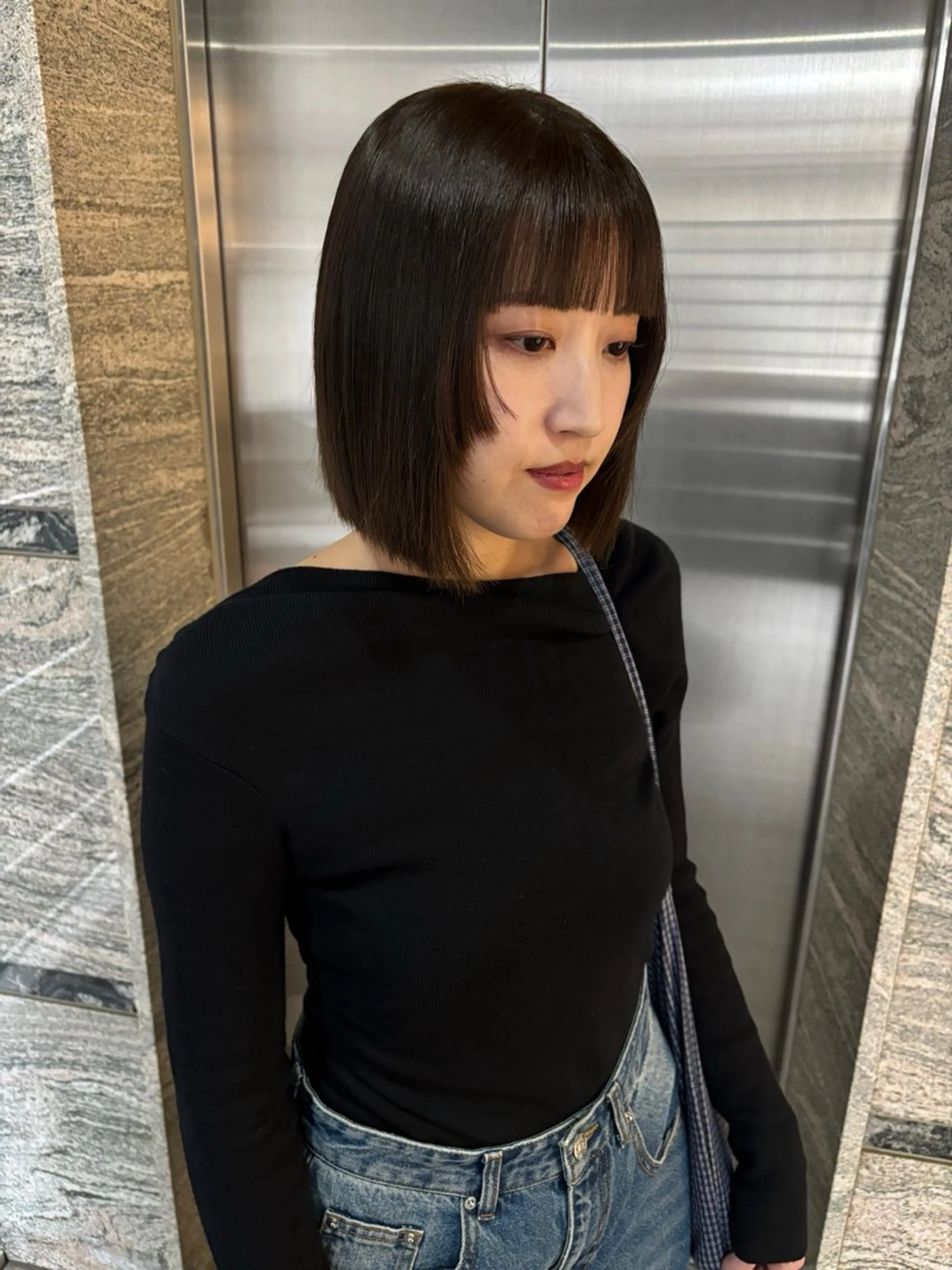 ショート カラー カット ヘアカラー satsuki 暖色・ブラウンカラーのヘアスタイル